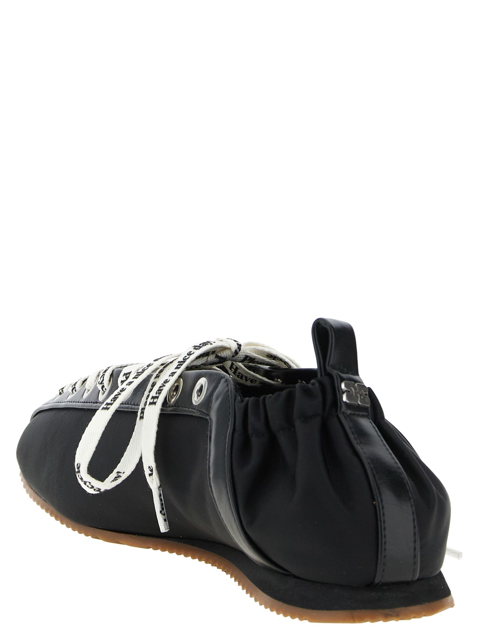 Polyamide Ballet Women's Flats - Ganni - Modalova