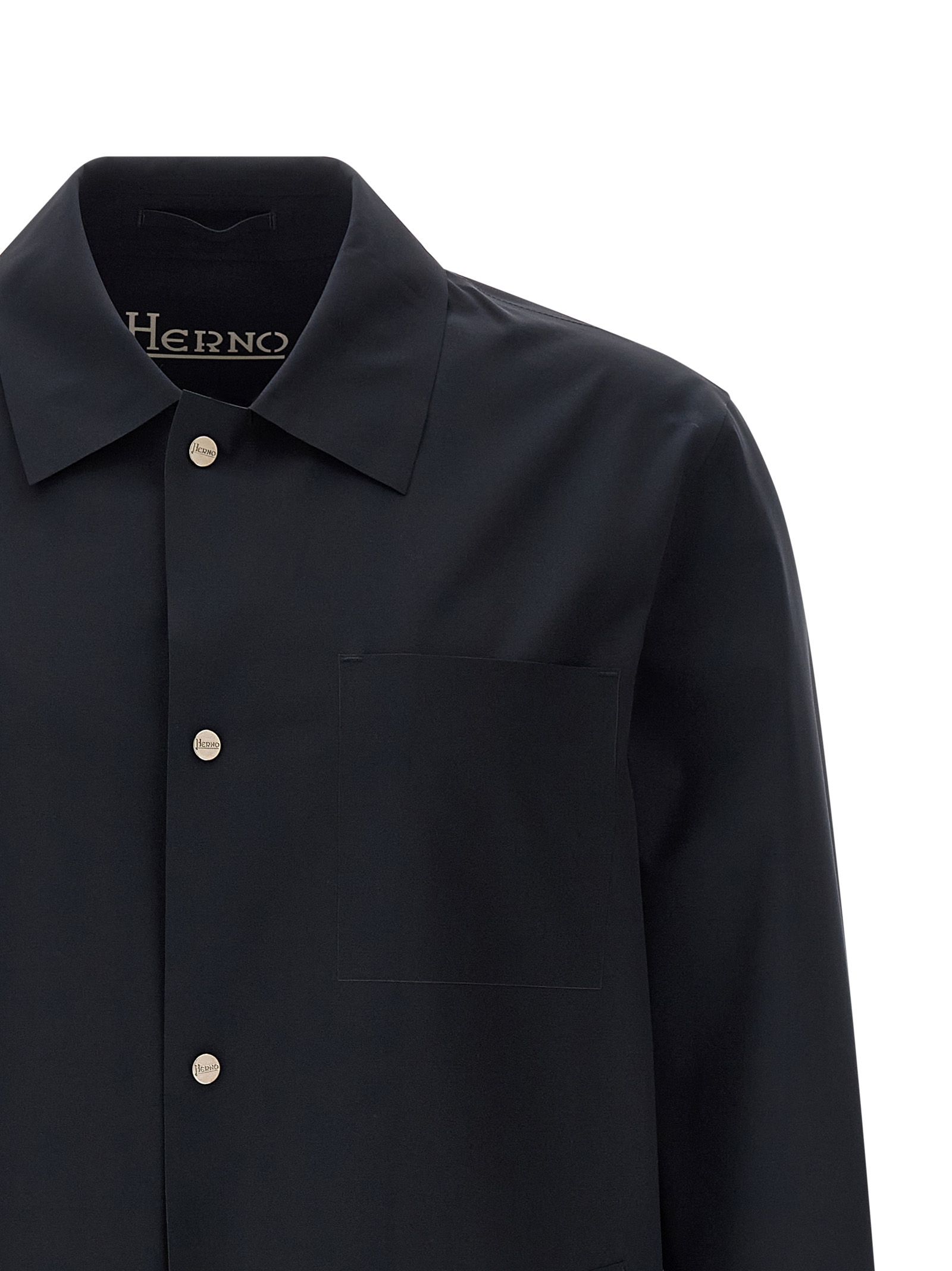 Polyamide Shell Men's Jacket - Herno - Modalova