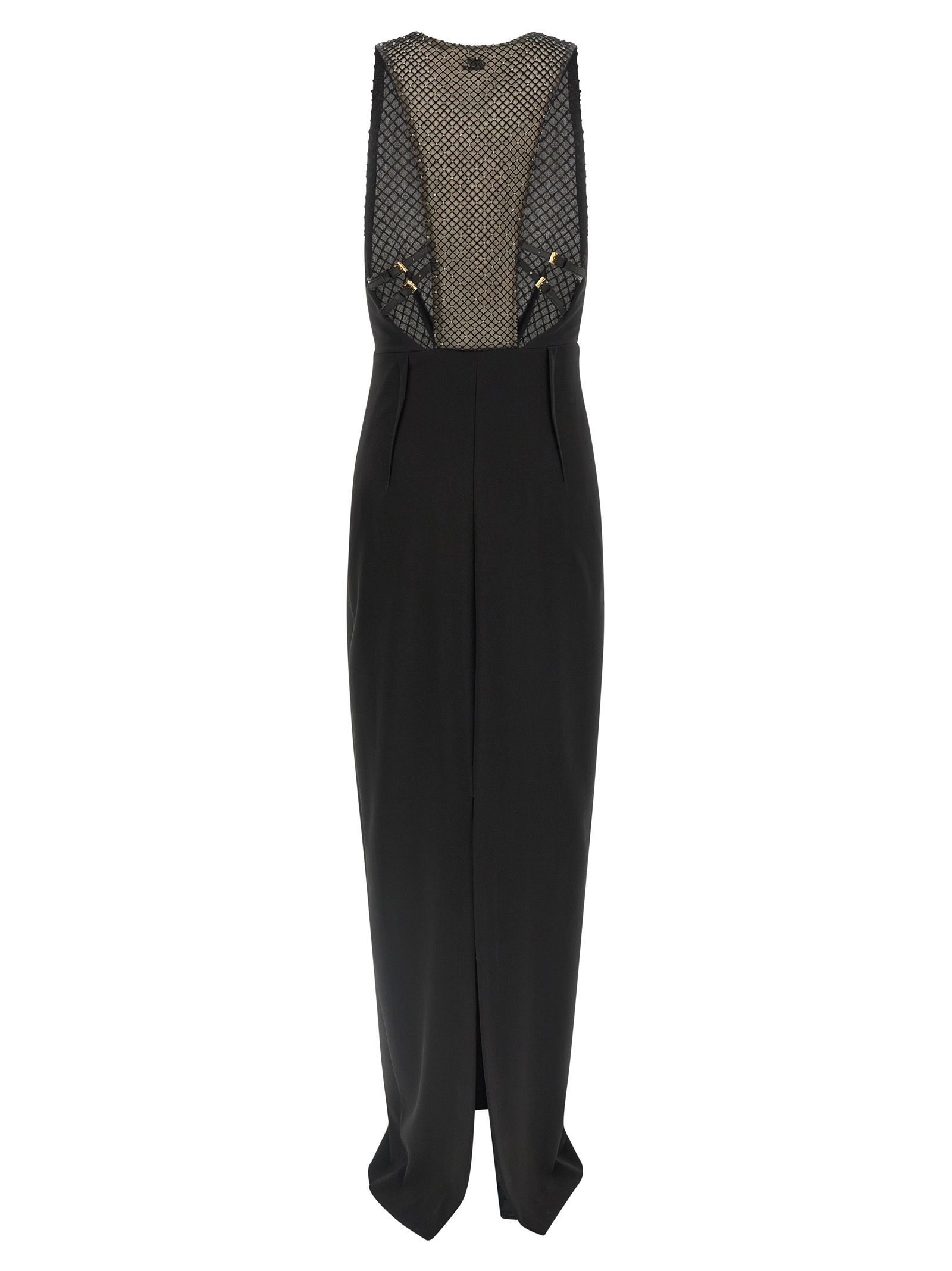 Polyester Long Women's Dress - Elisabetta Franchi - Modalova