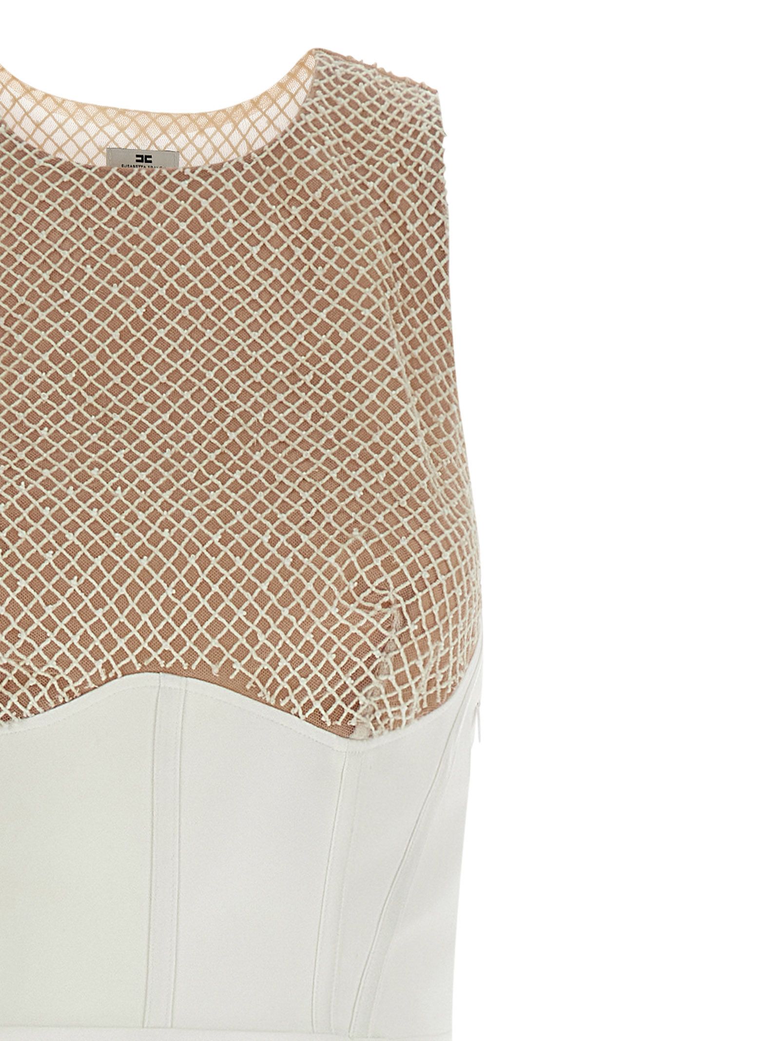 Polyester Long Women's Dress - Elisabetta Franchi - Modalova