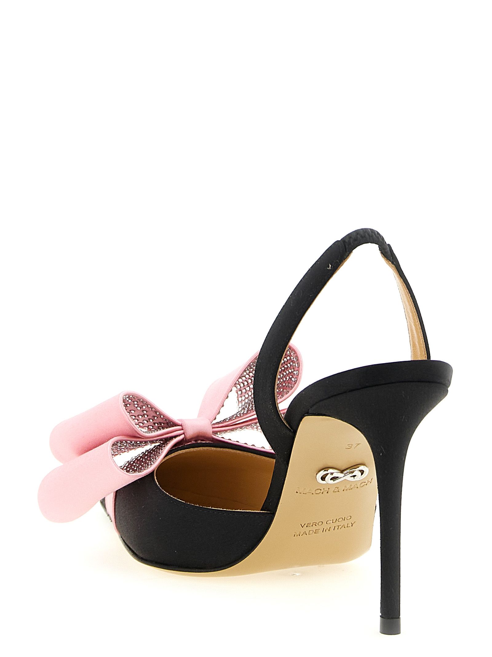 Satin High Heel Women's Pumps - MACH & MACH - Modalova