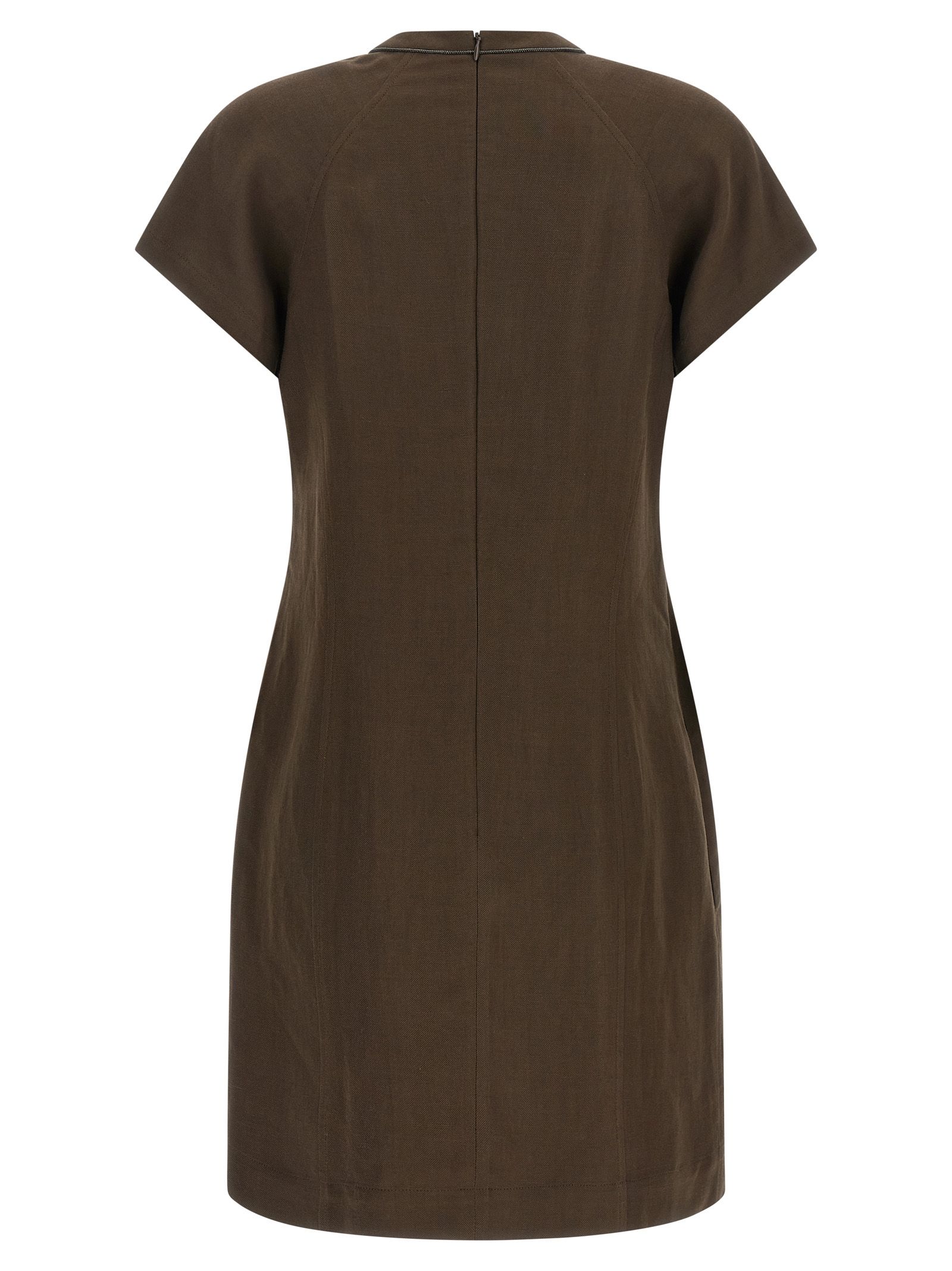 Viscose Short Women's Dress - Brunello Cucinelli - Modalova