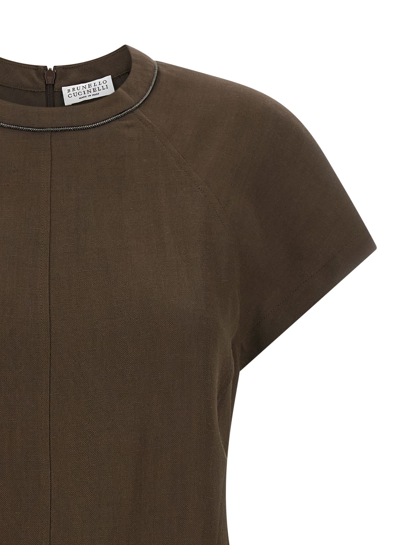 Viscose Short Women's Dress - Brunello Cucinelli - Modalova