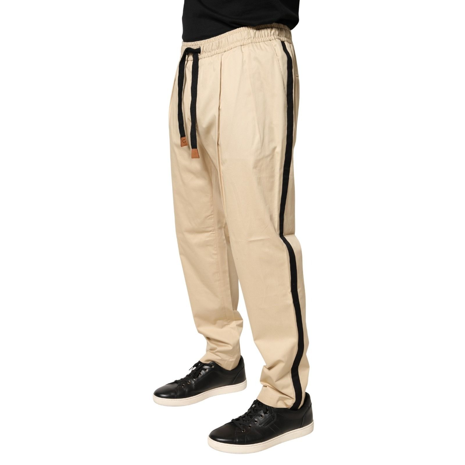 Cotton Skinny Men Jogger Trouser Men's Pants - Dolce & Gabbana - Modalova