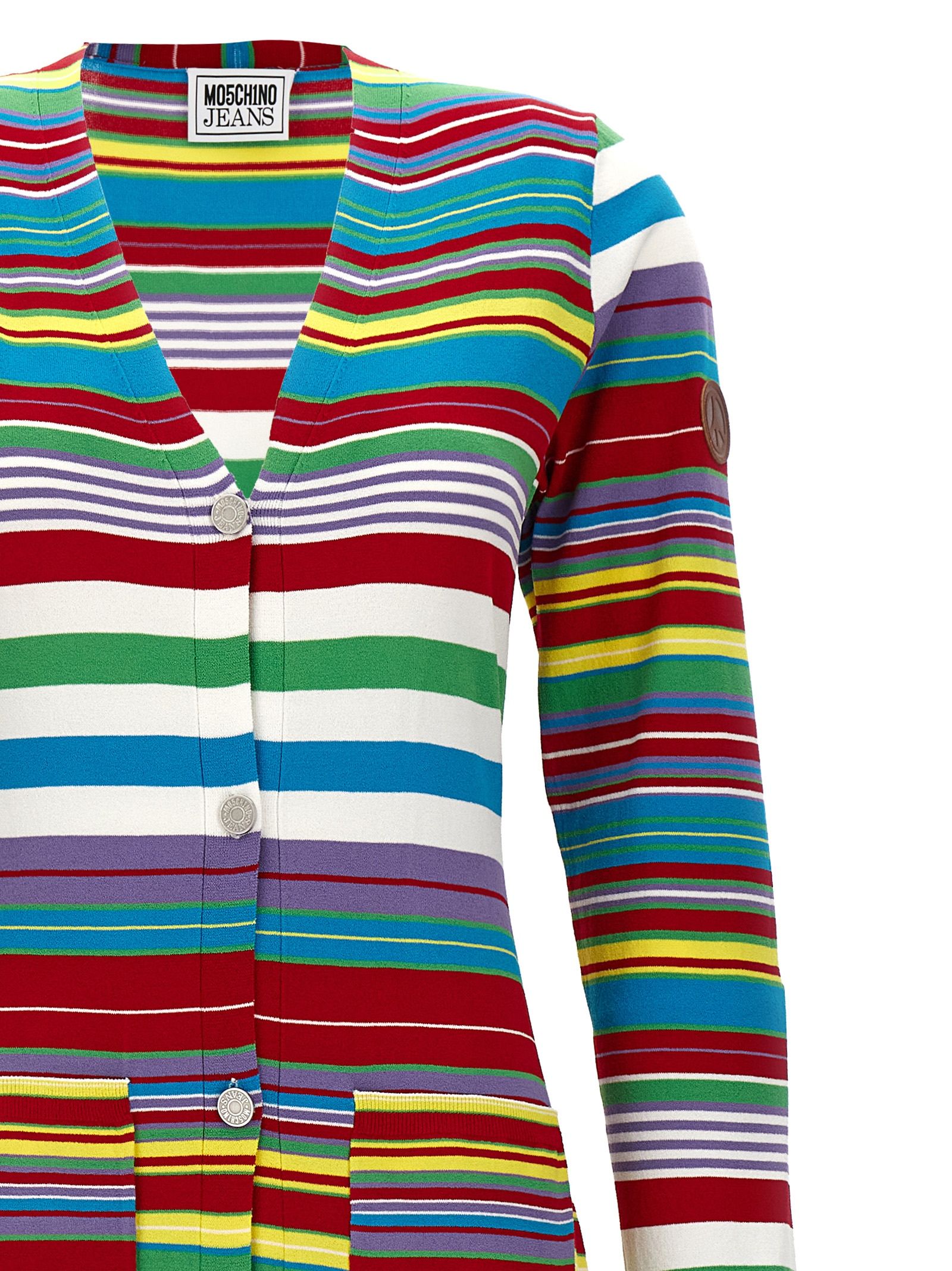 Viscose Women's Cardigan - MO5CH1NO JEANS - Modalova