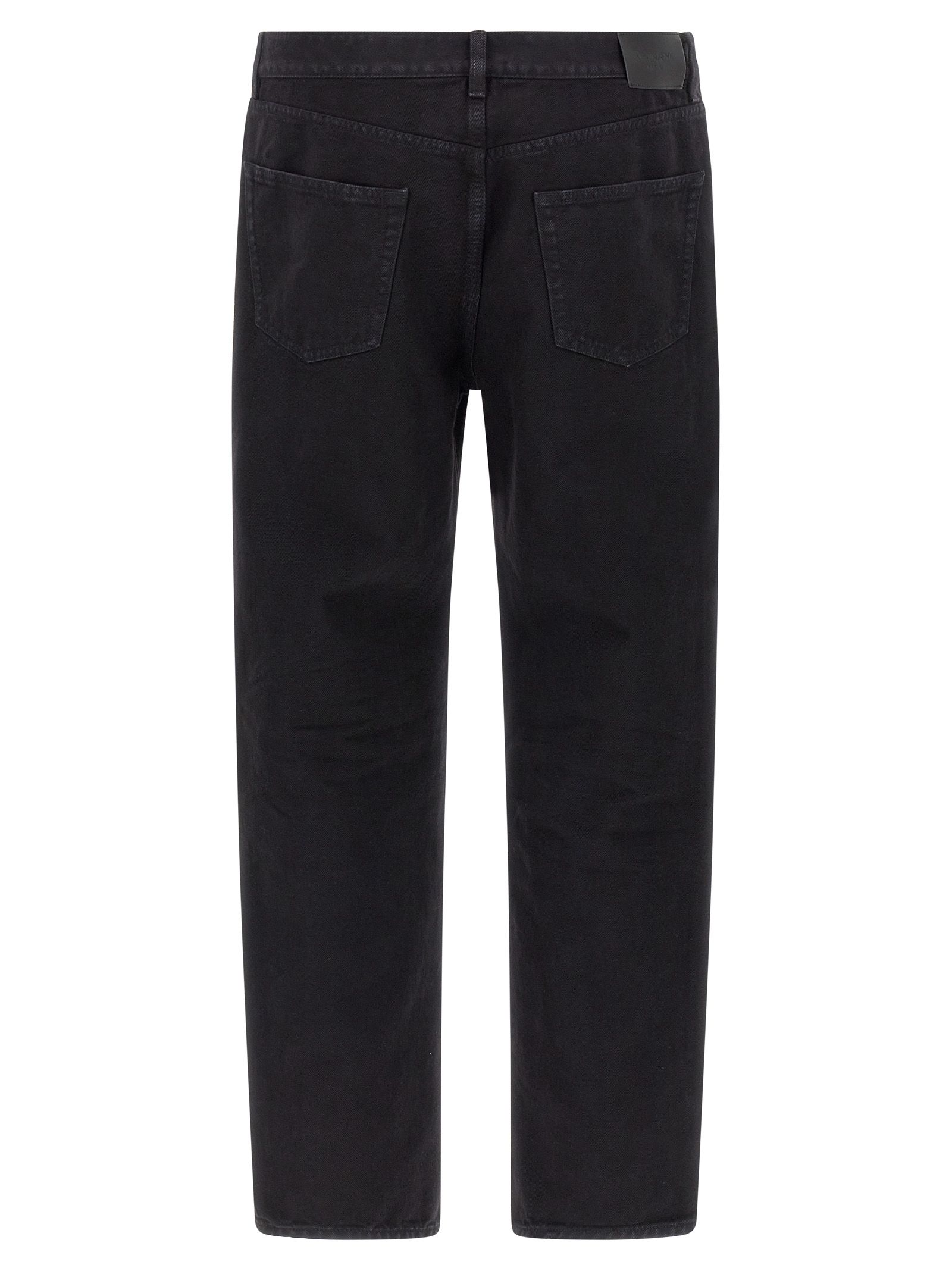 Cotton Straight-Leg Men's Jeans - Saint Laurent - Modalova