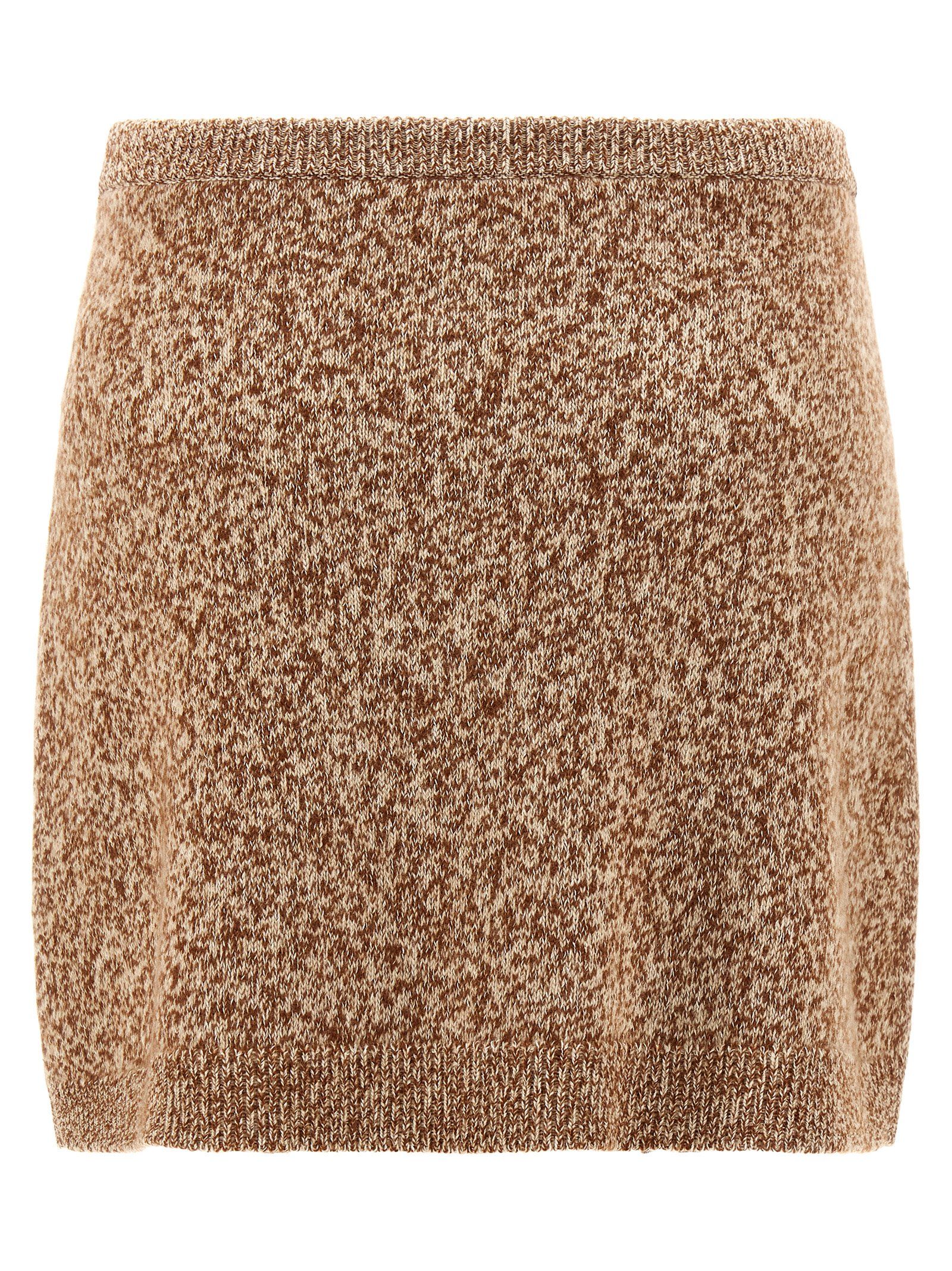 Virgin Wool Long Women's Skirt - Versace - Modalova