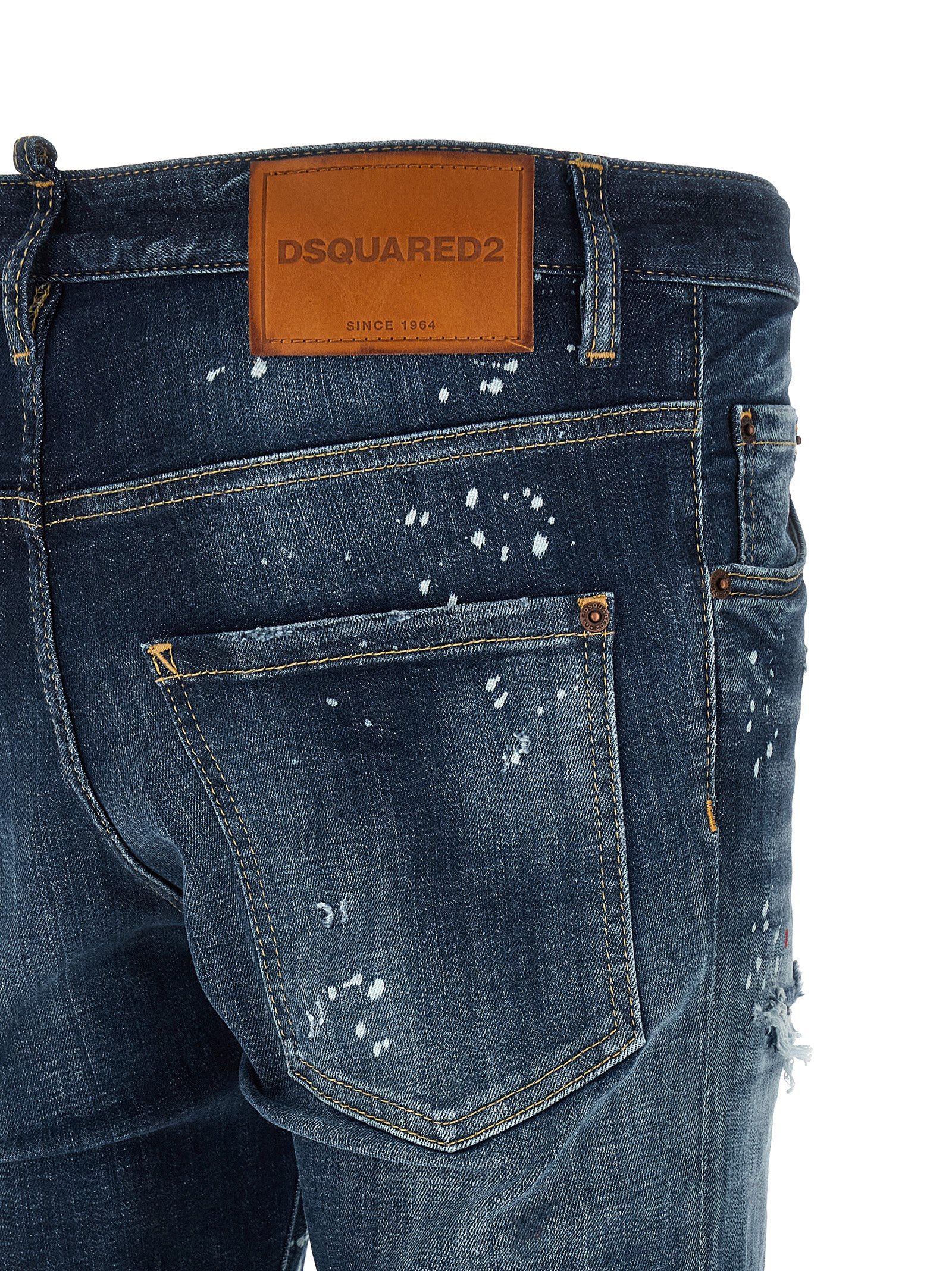 Cotton Jeans Men's Denim - Dsquared² - Modalova