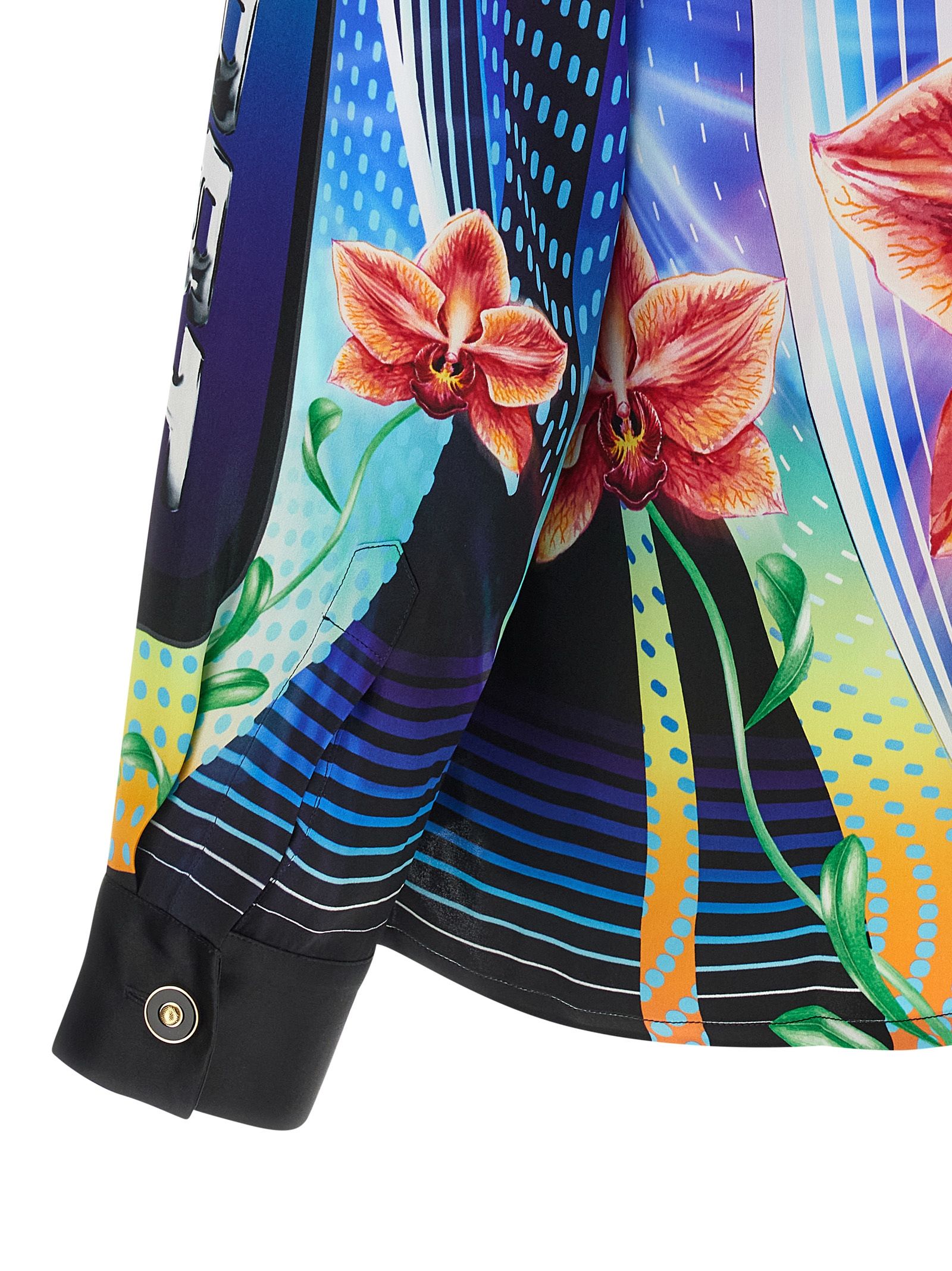 Silk Men's Blouse - Casablanca - Modalova
