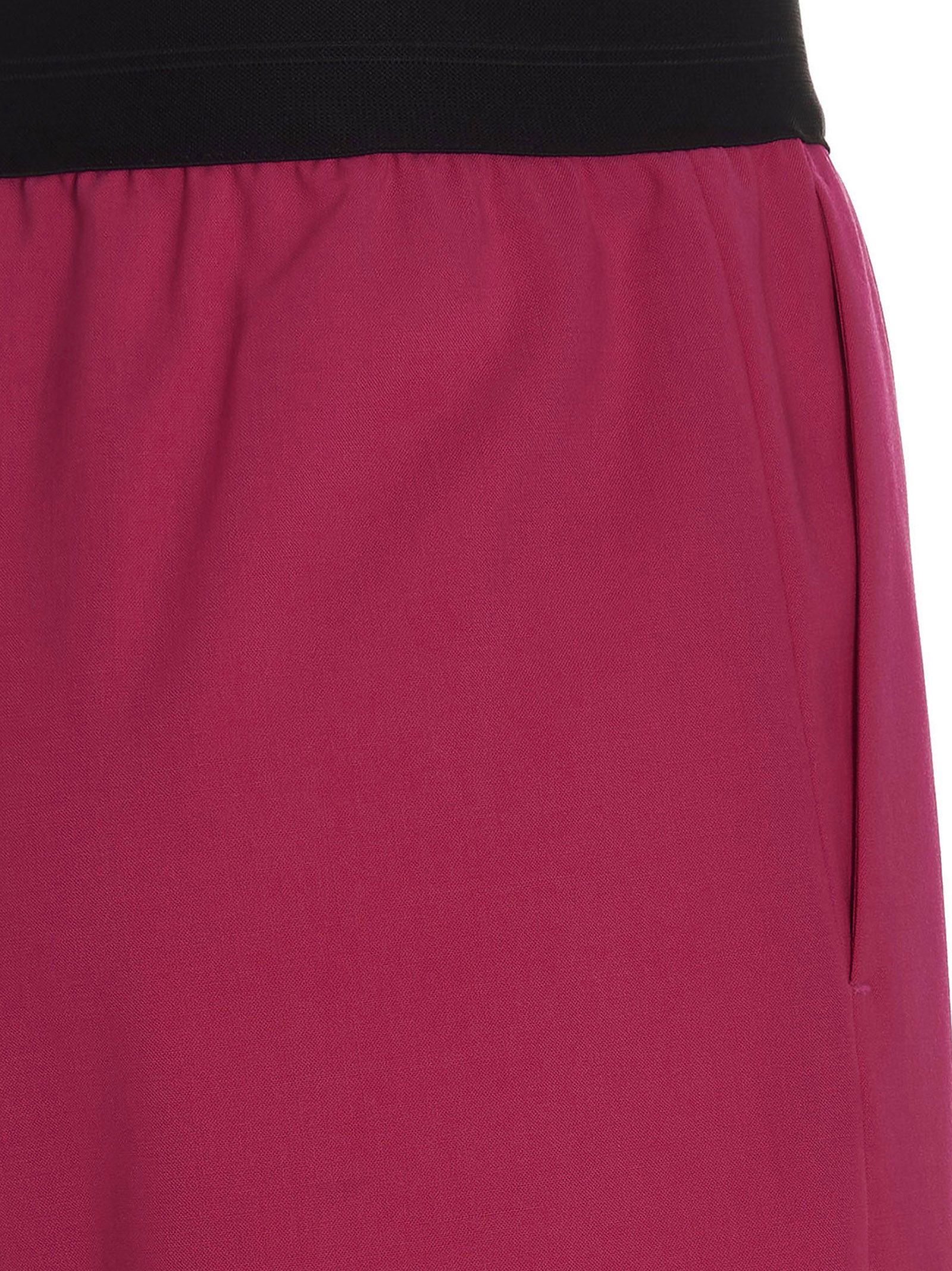 Virgin Wool Bermuda Women's Shorts - MSGM - Modalova