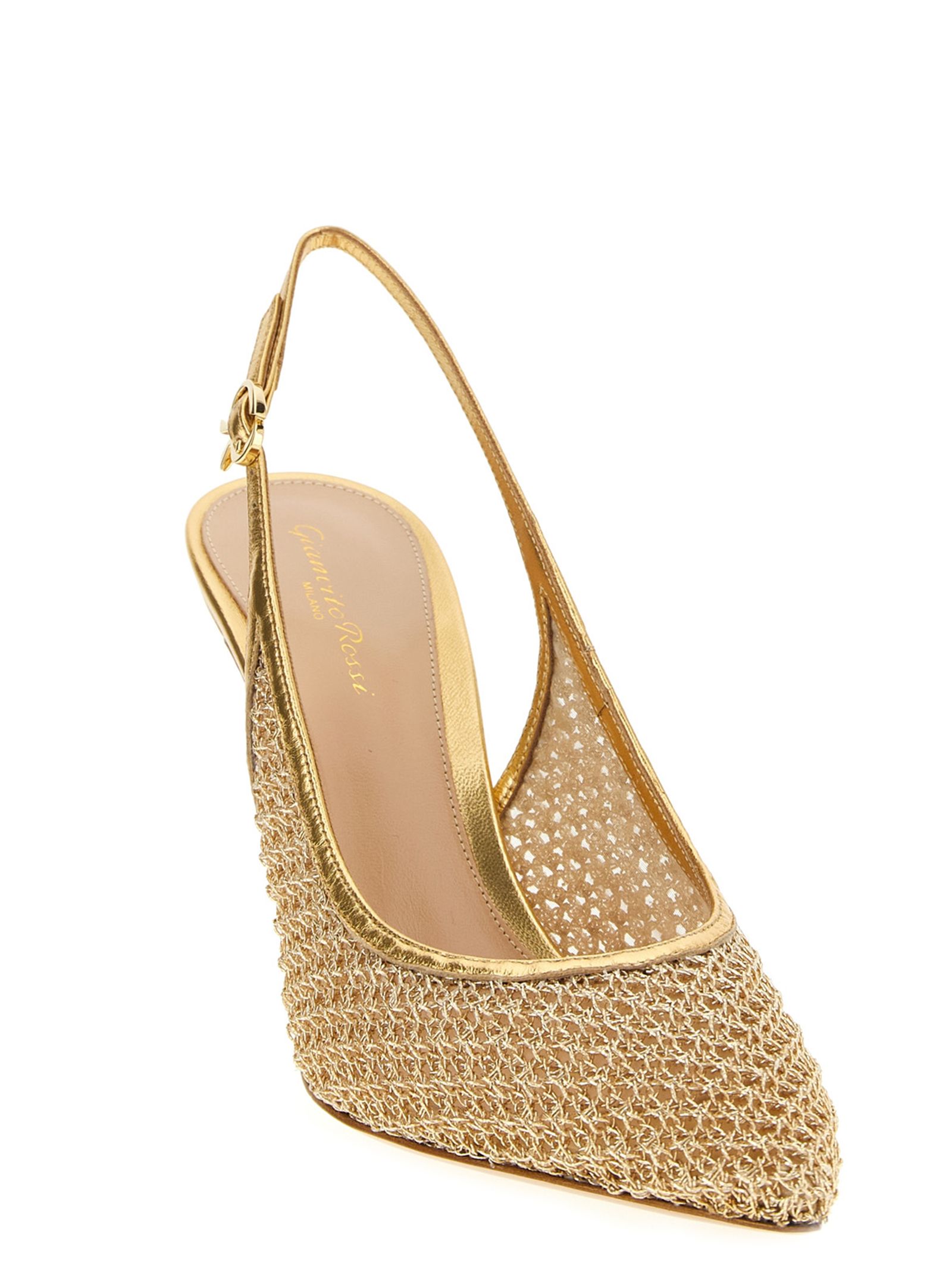 Fabric High Heel Women's Pumps - Gianvito Rossi - Modalova