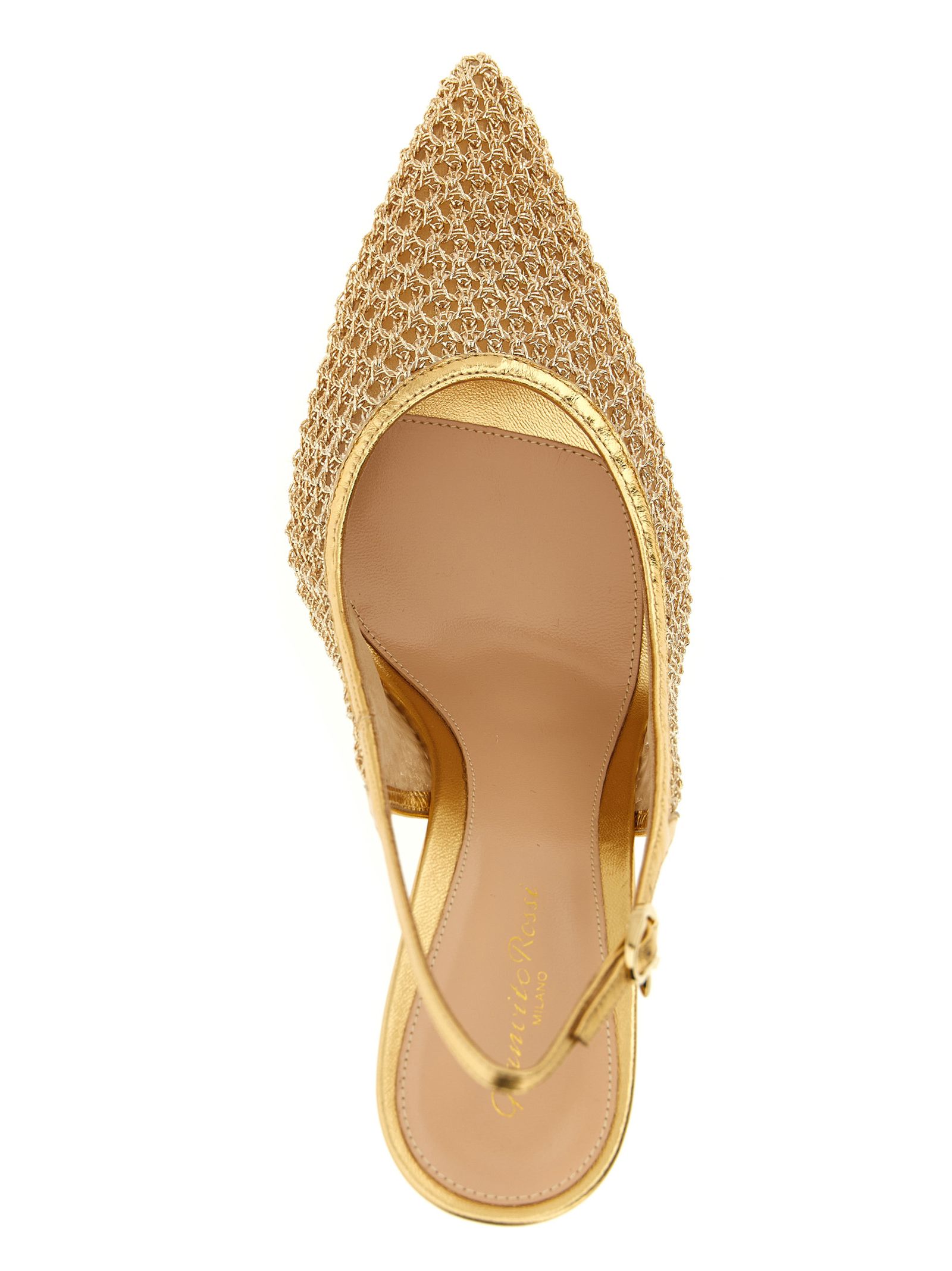Fabric High Heel Women's Pumps - Gianvito Rossi - Modalova