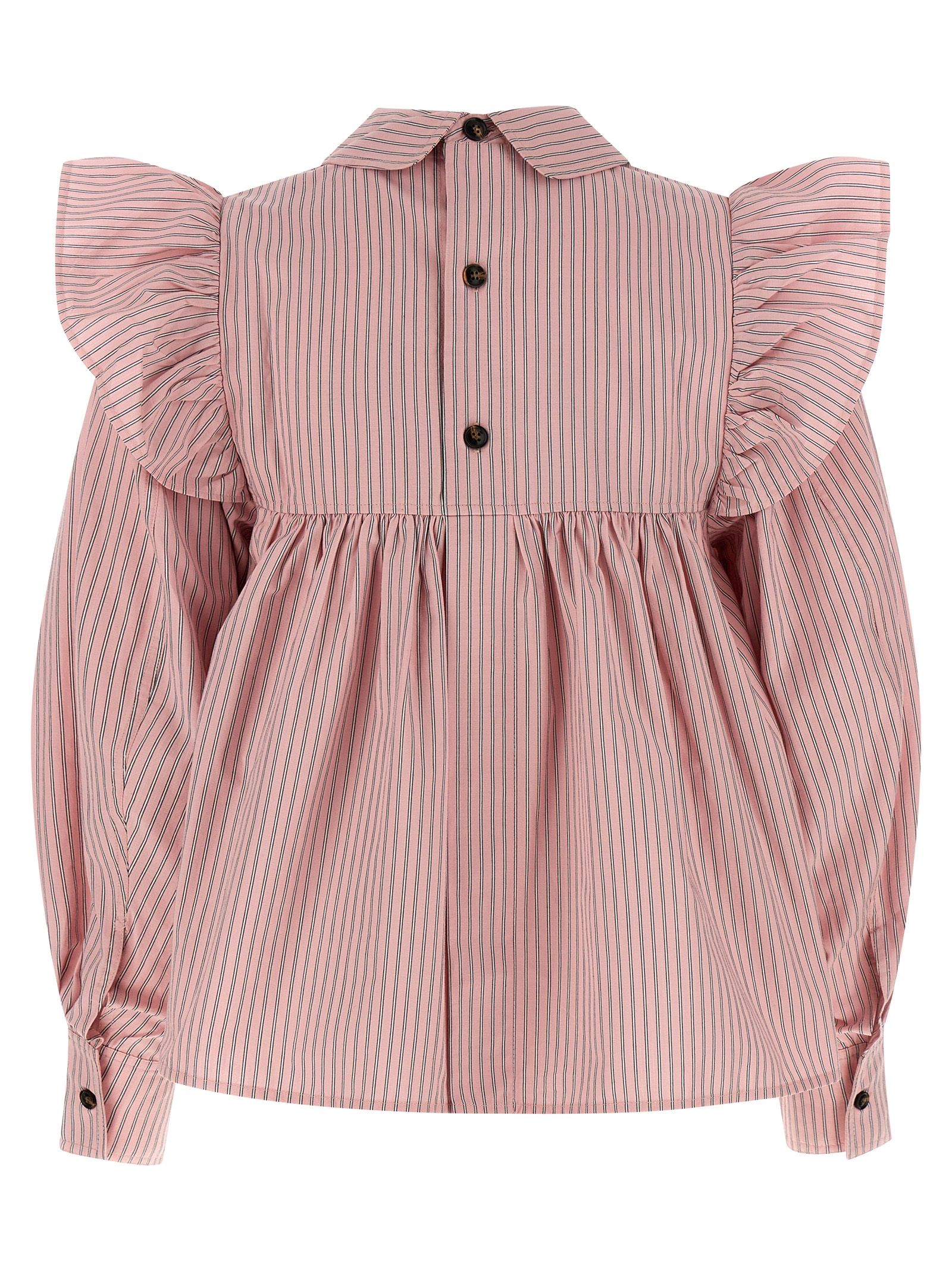 Organic Cotton Women's Blouse - Ganni - Modalova