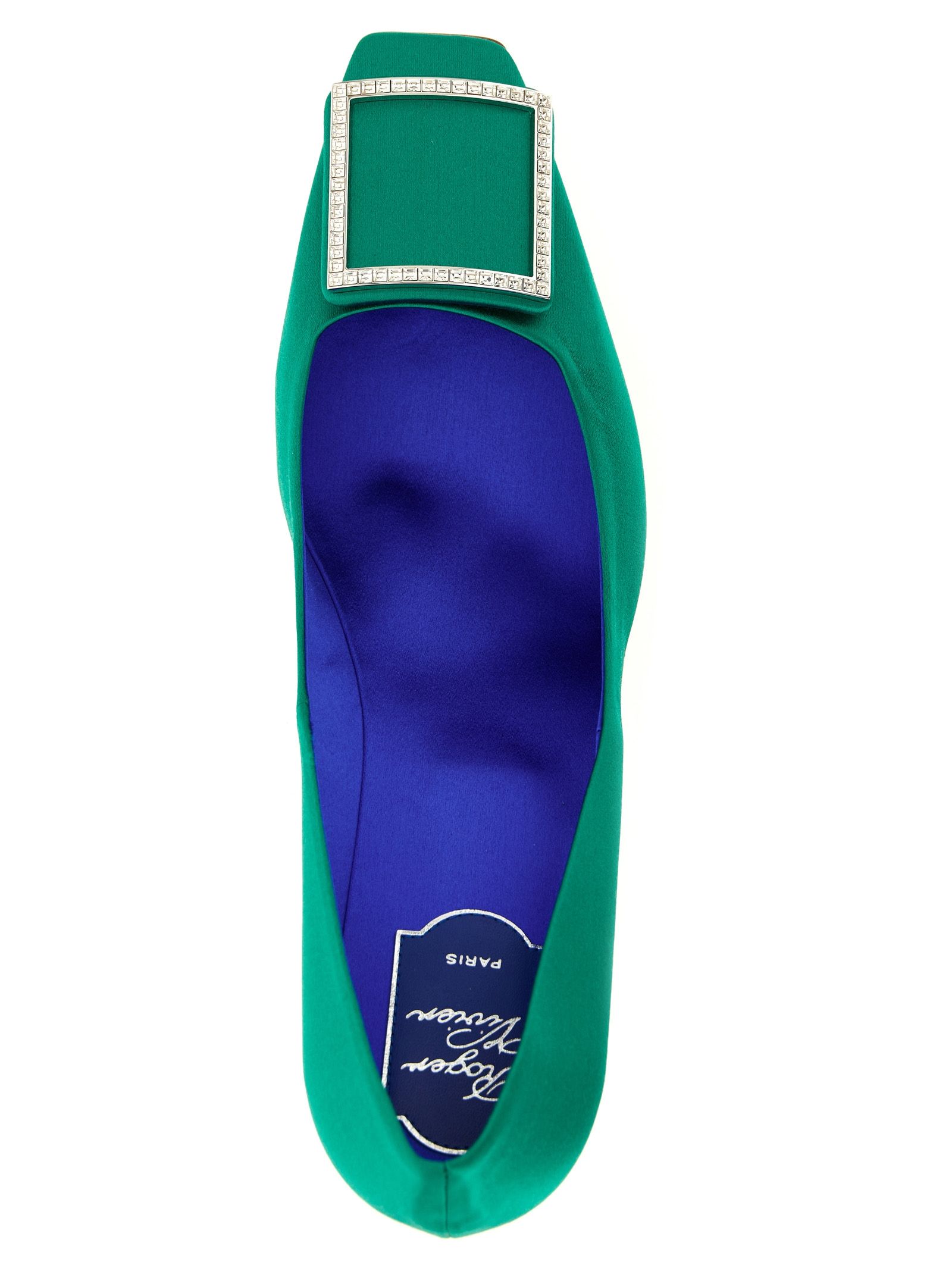 Viscose Mid Heel Women's Pumps - Roger Vivier - Modalova