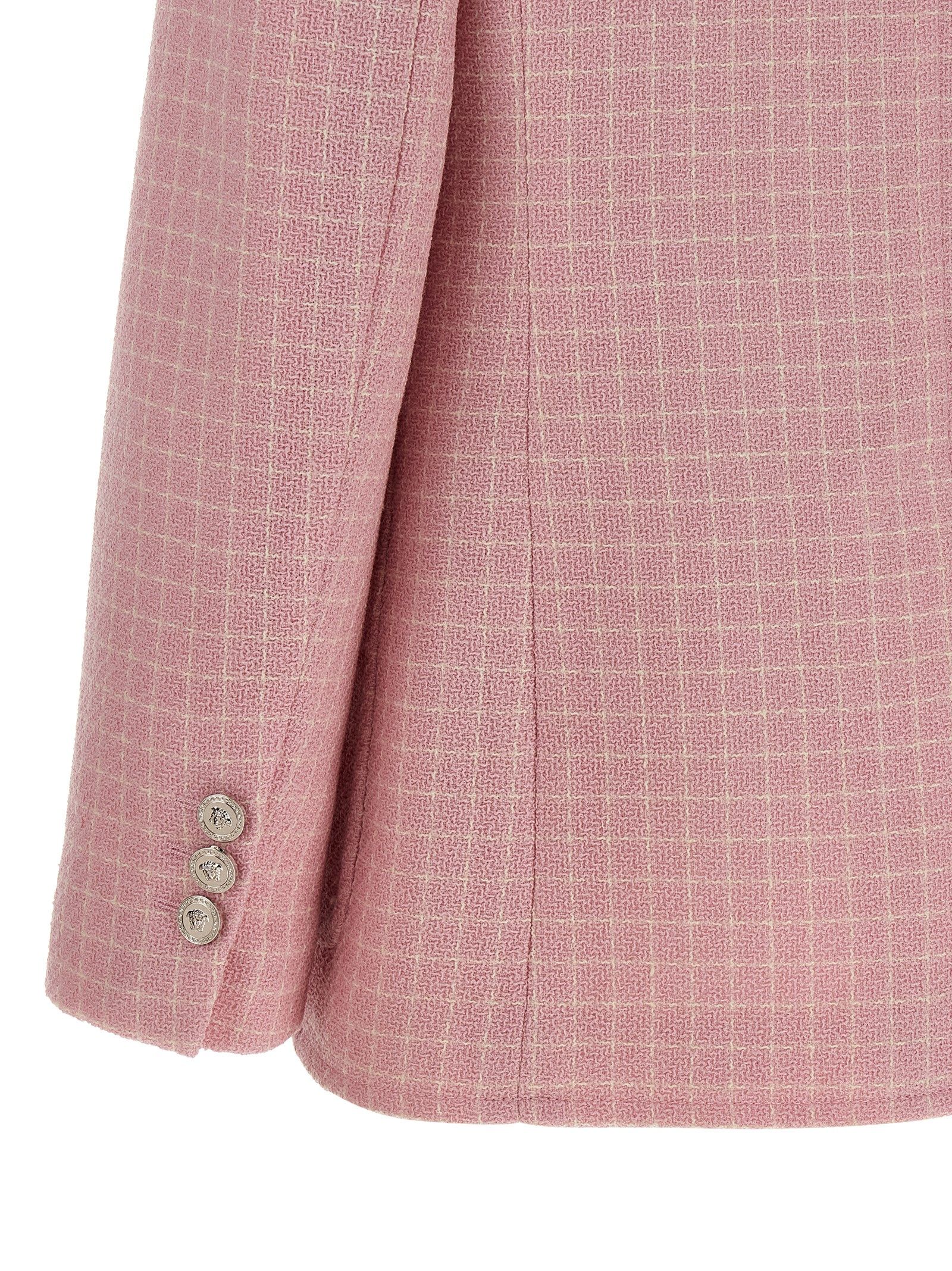 Virgin Wool Women's Blazer - Versace - Modalova