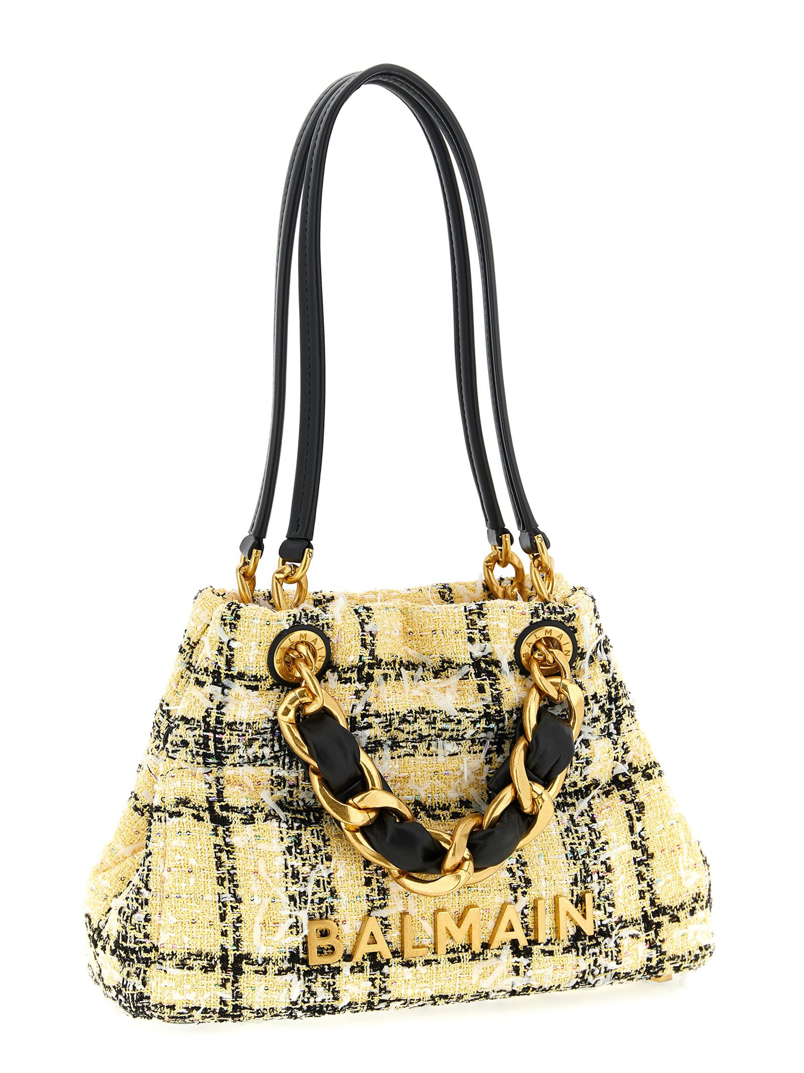 Polyester Tote Women's Bag - Balmain - Modalova