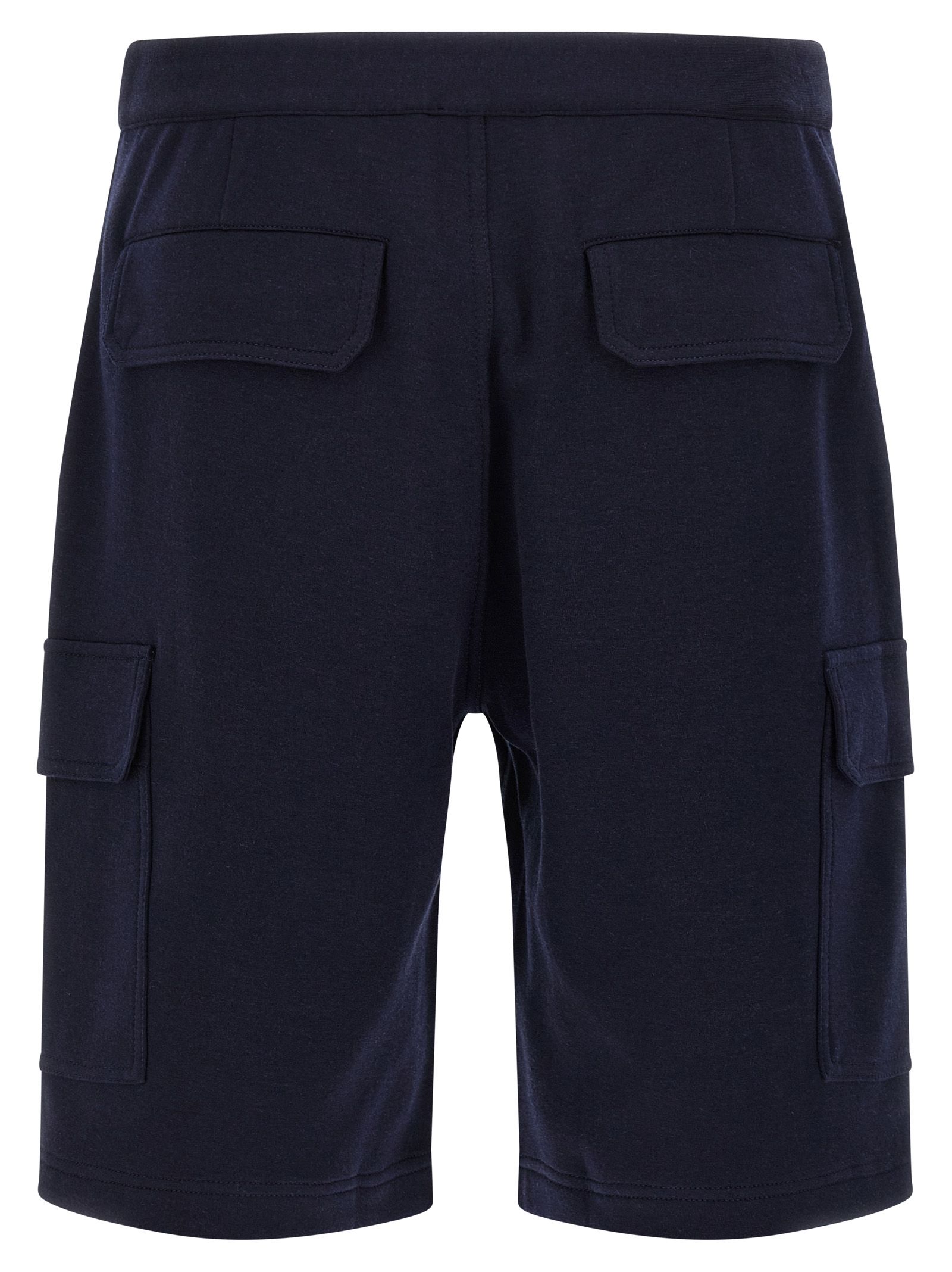 Cotton Bermuda Men's Shorts - Brunello Cucinelli - Modalova