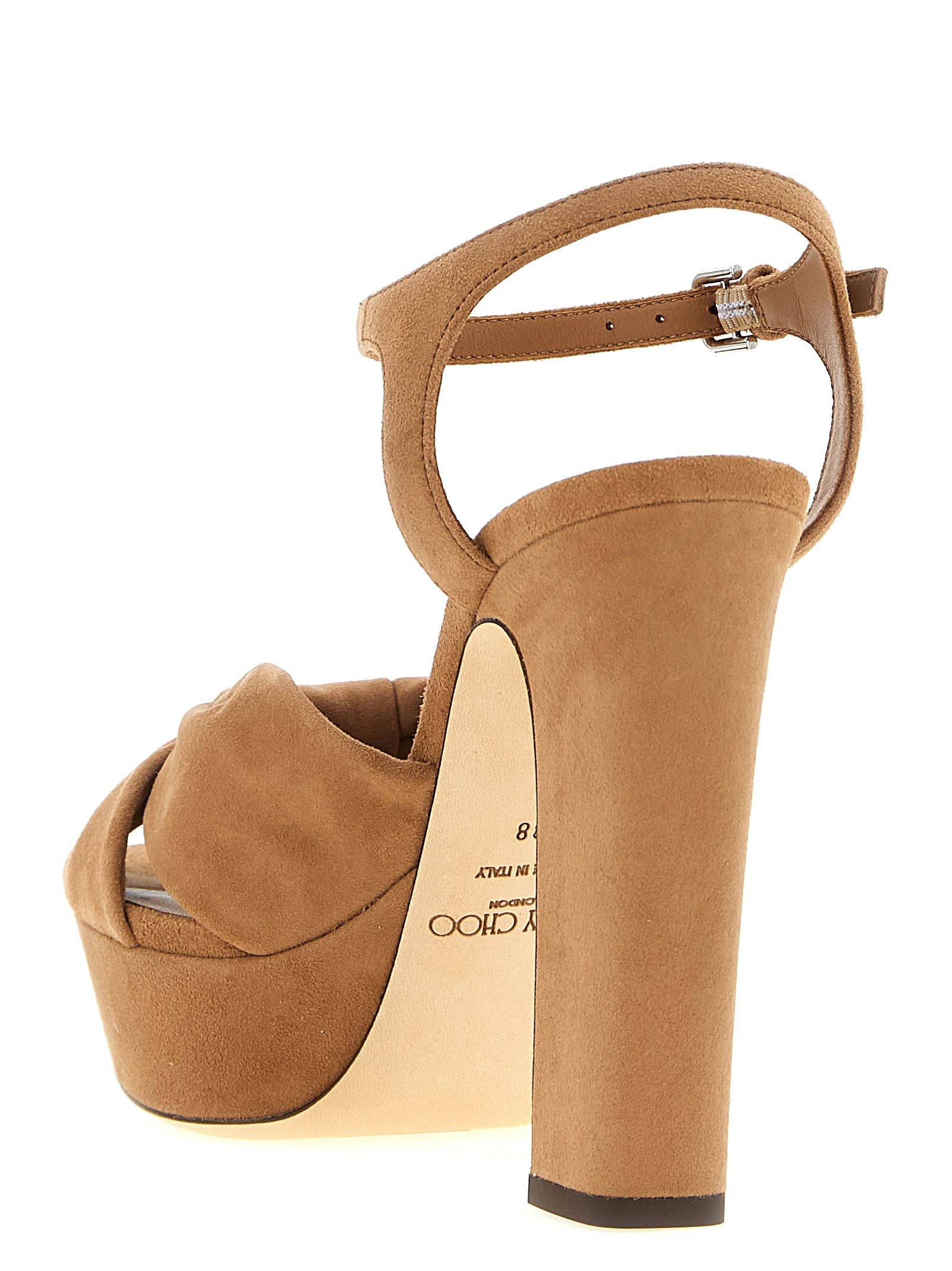 Leather Stiletto Heel Women's Sandals - Jimmy Choo - Modalova