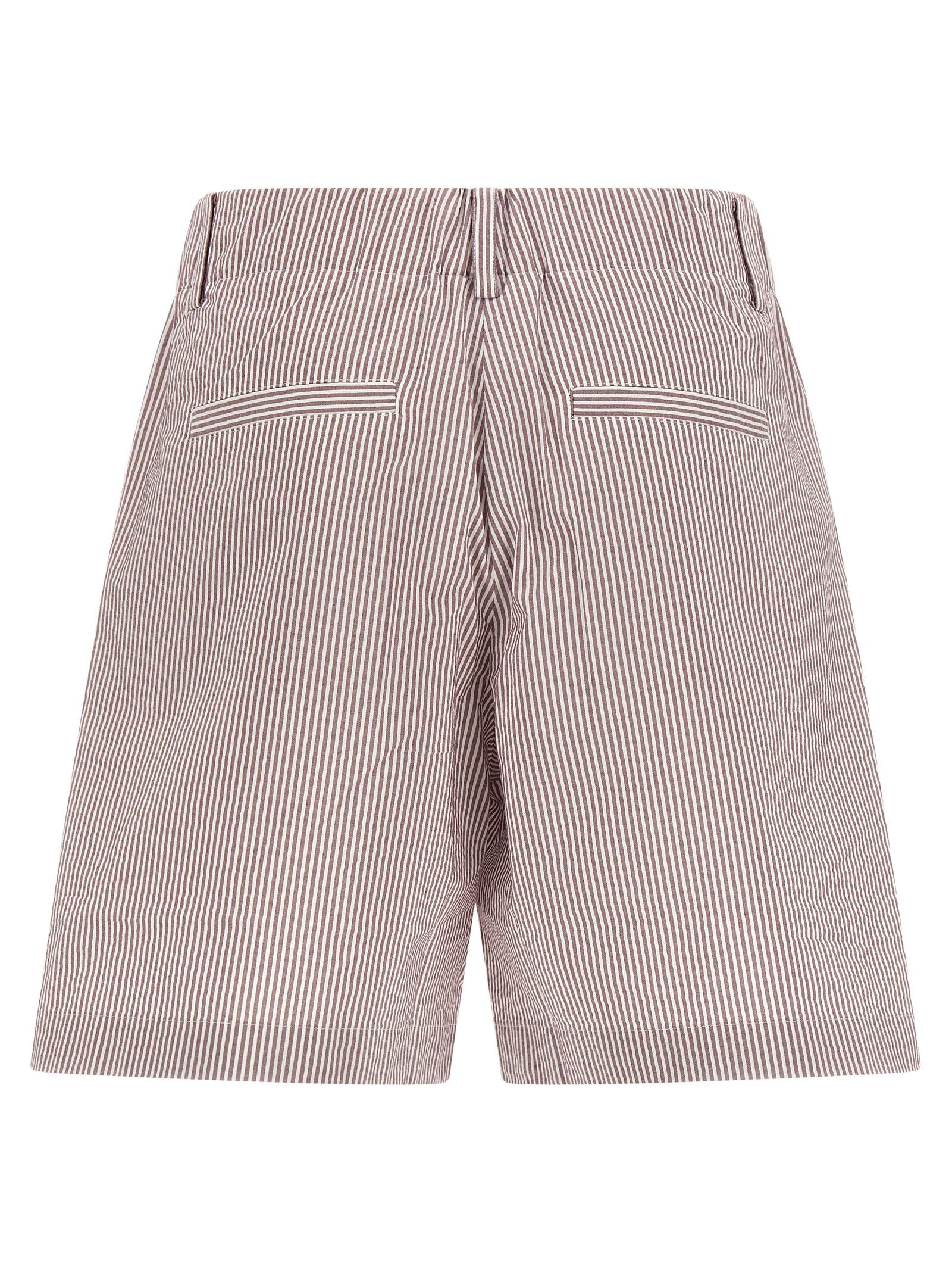 Cotton Bermuda Women's Shorts - Brunello Cucinelli - Modalova