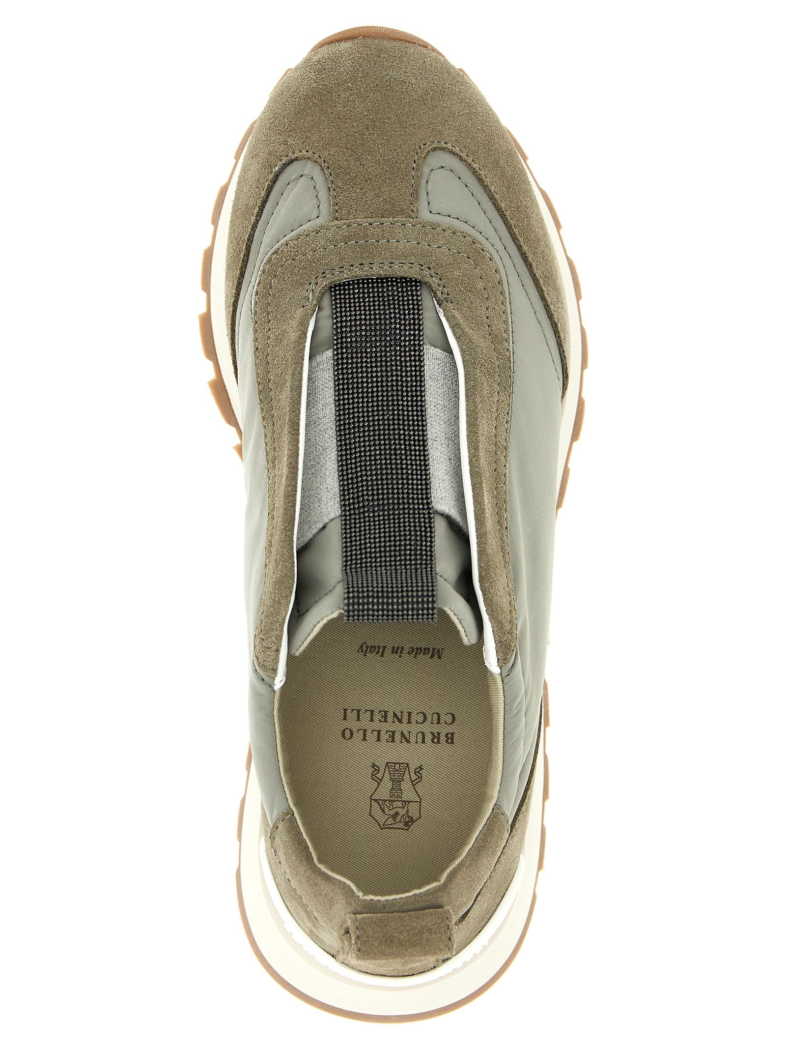 Polyester Athletic Women's Sneakers - Brunello Cucinelli - Modalova