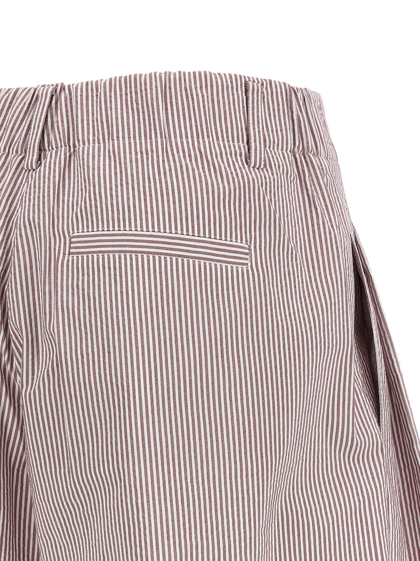 Cotton Bermuda Women's Shorts - Brunello Cucinelli - Modalova