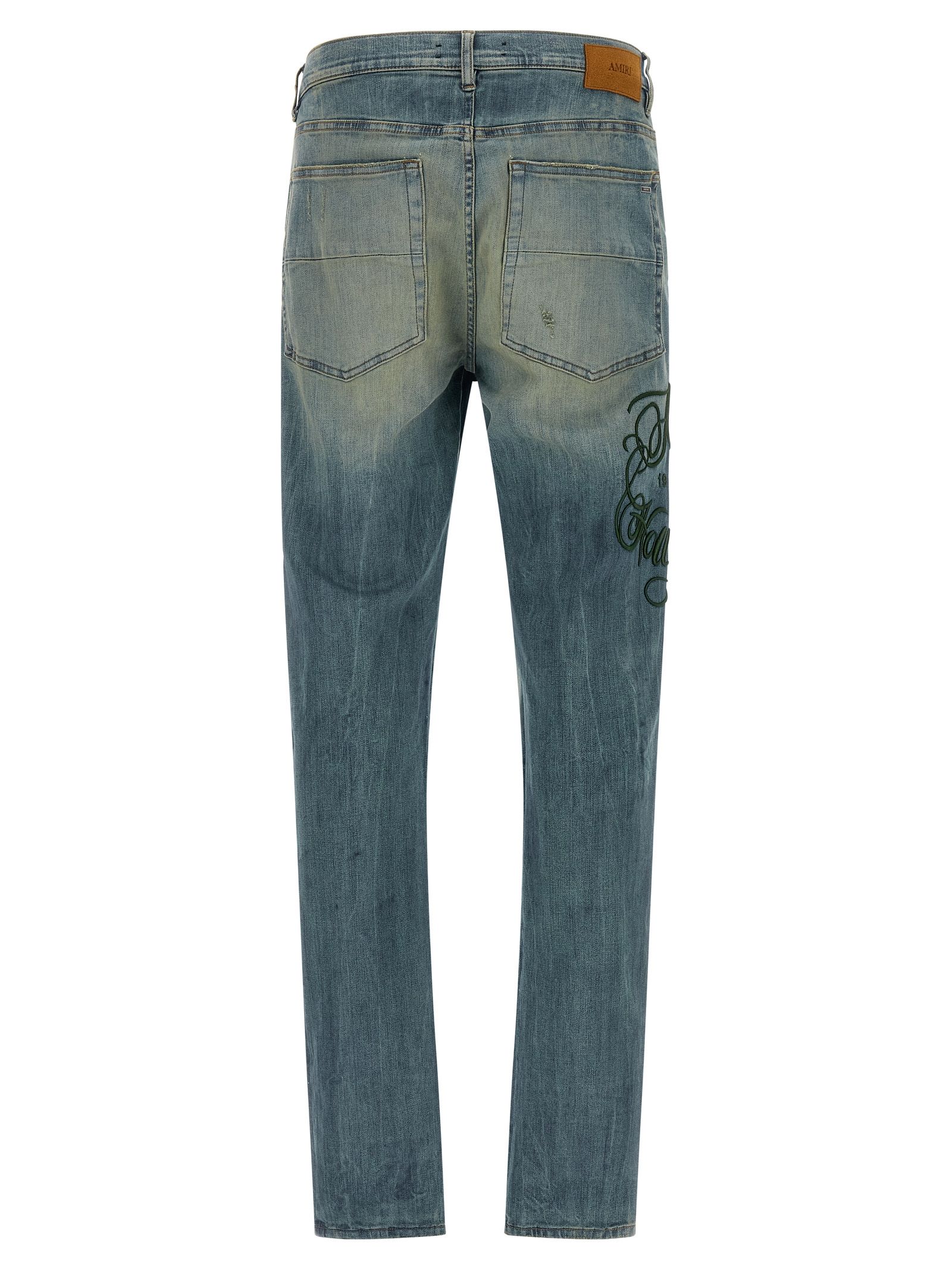 Cotton Relaxed Fit Men's Jeans - Amiri - Modalova