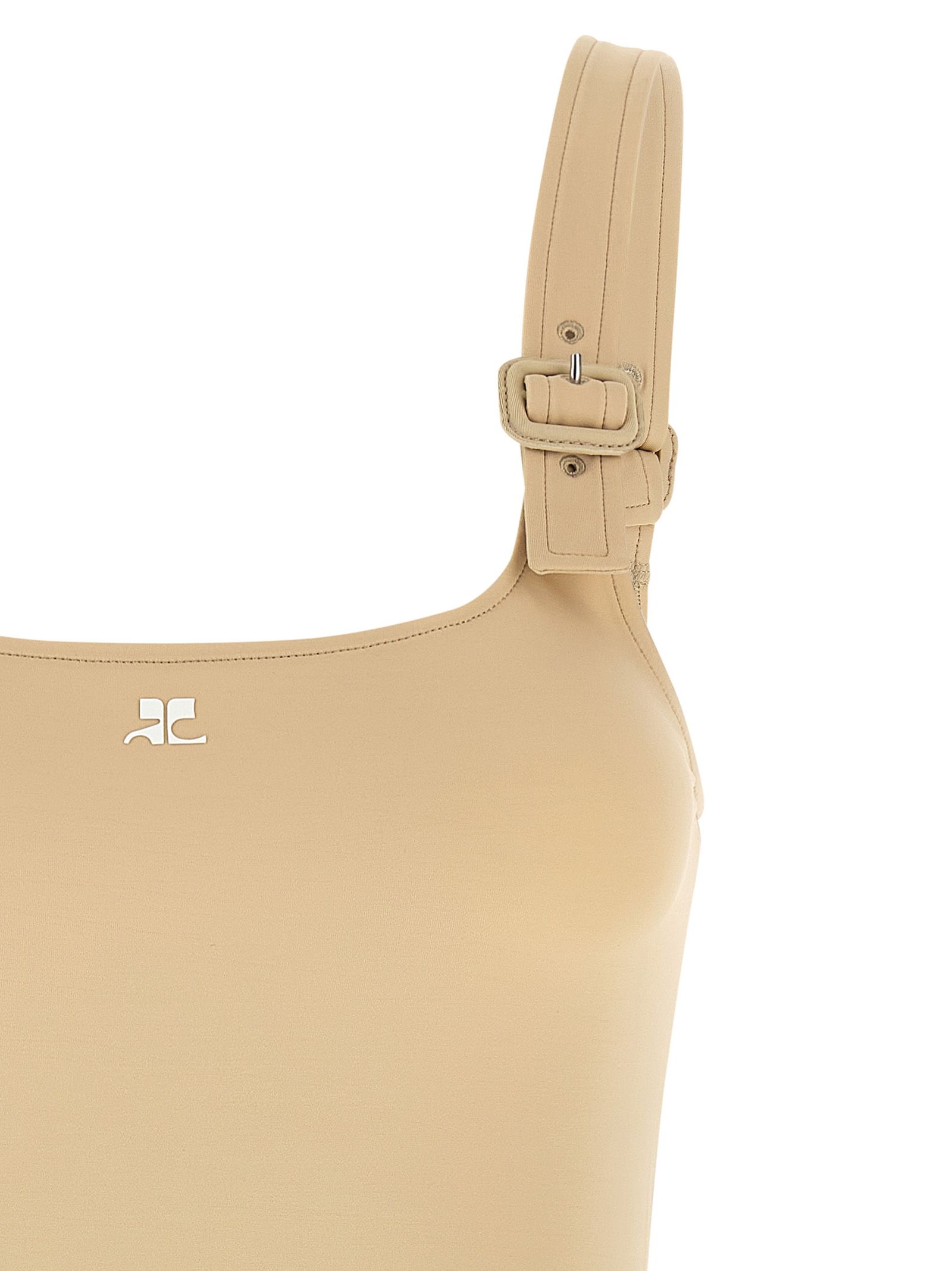 Polyamide Women's Bodysuit - Courrèges - Modalova