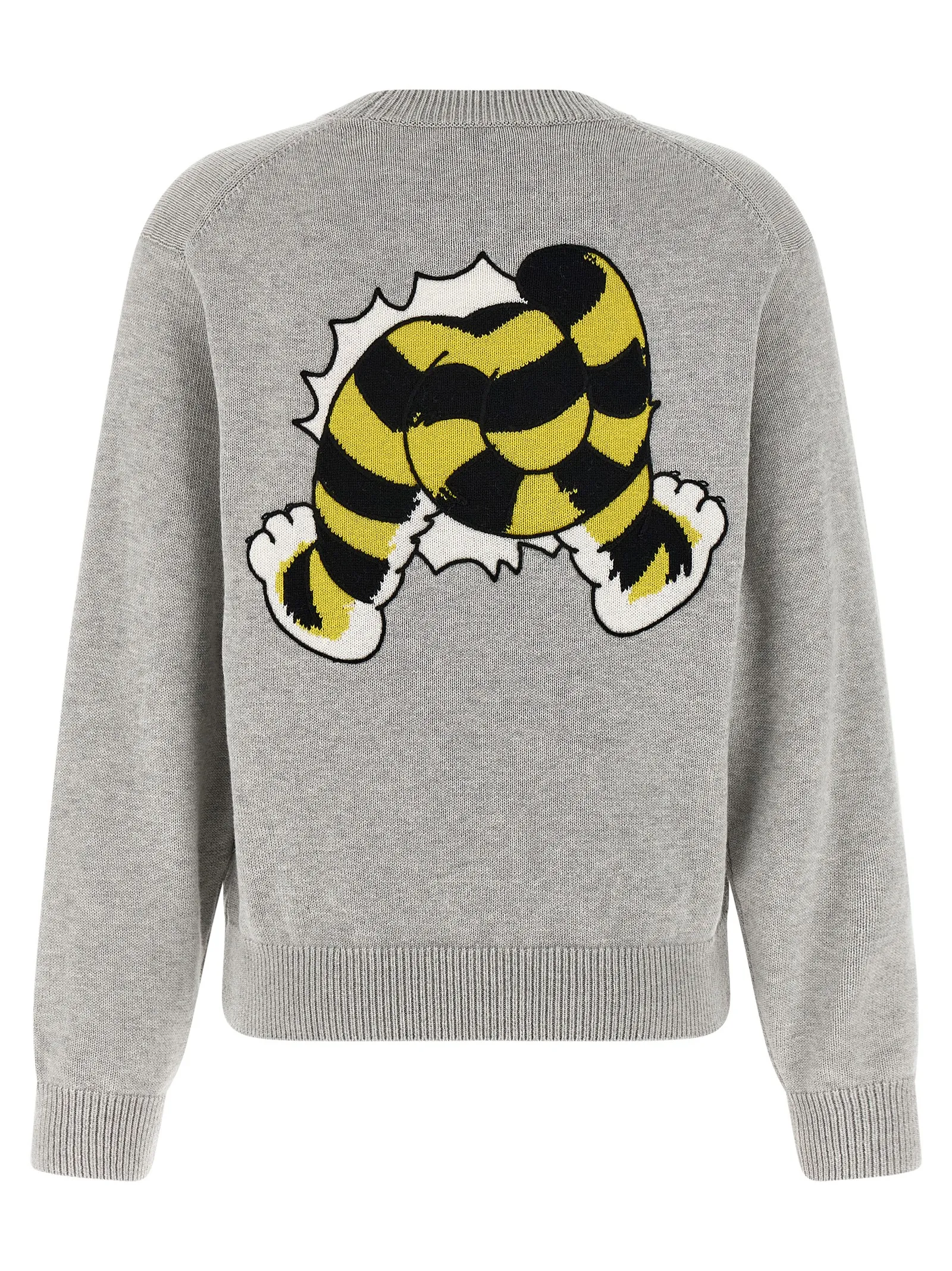 Kenzo Gray Wool Women's Cardigan - Kenzo - Modalova