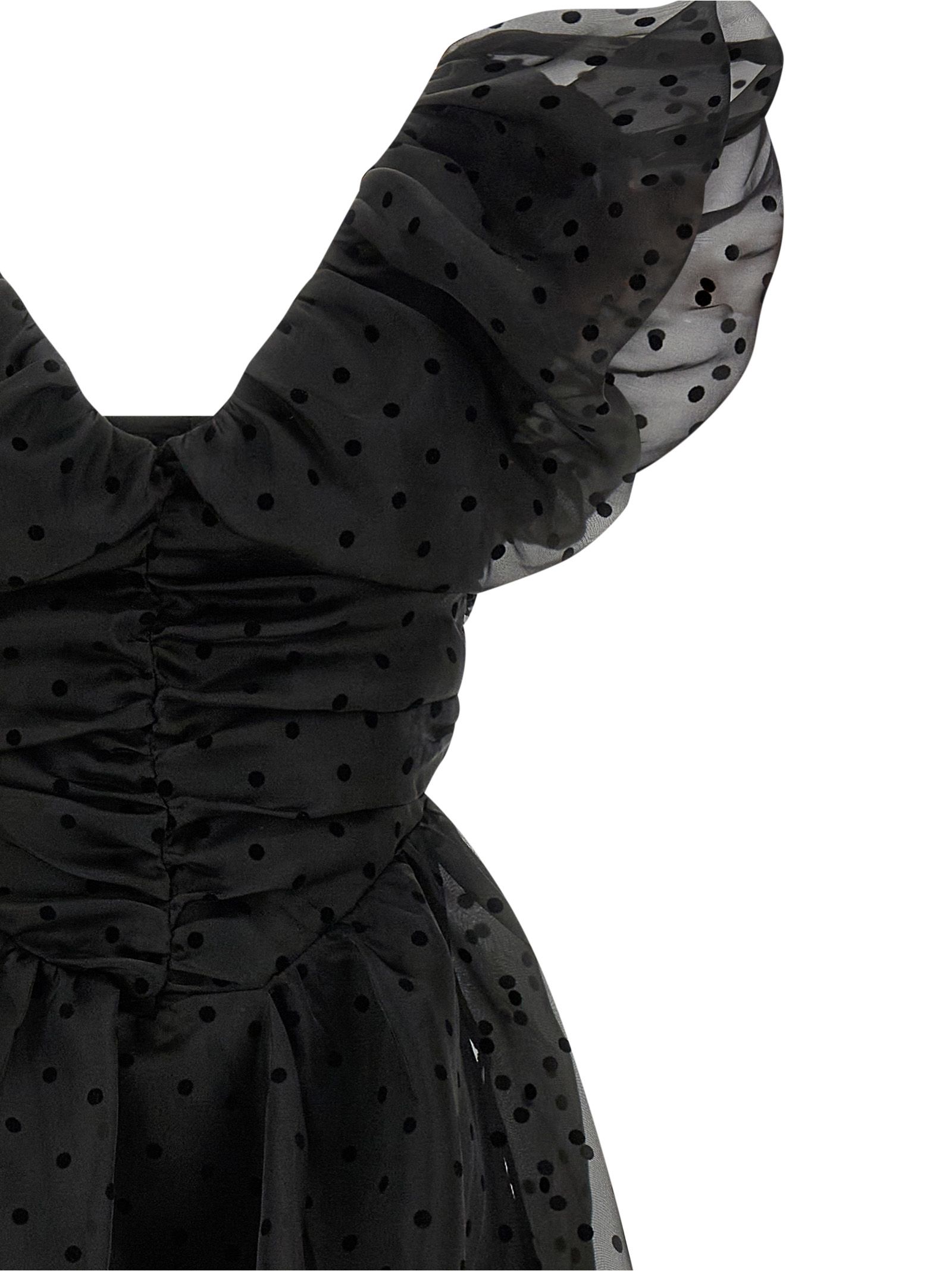 Recycled Polyester Midi Women's Dress - Ganni - Modalova