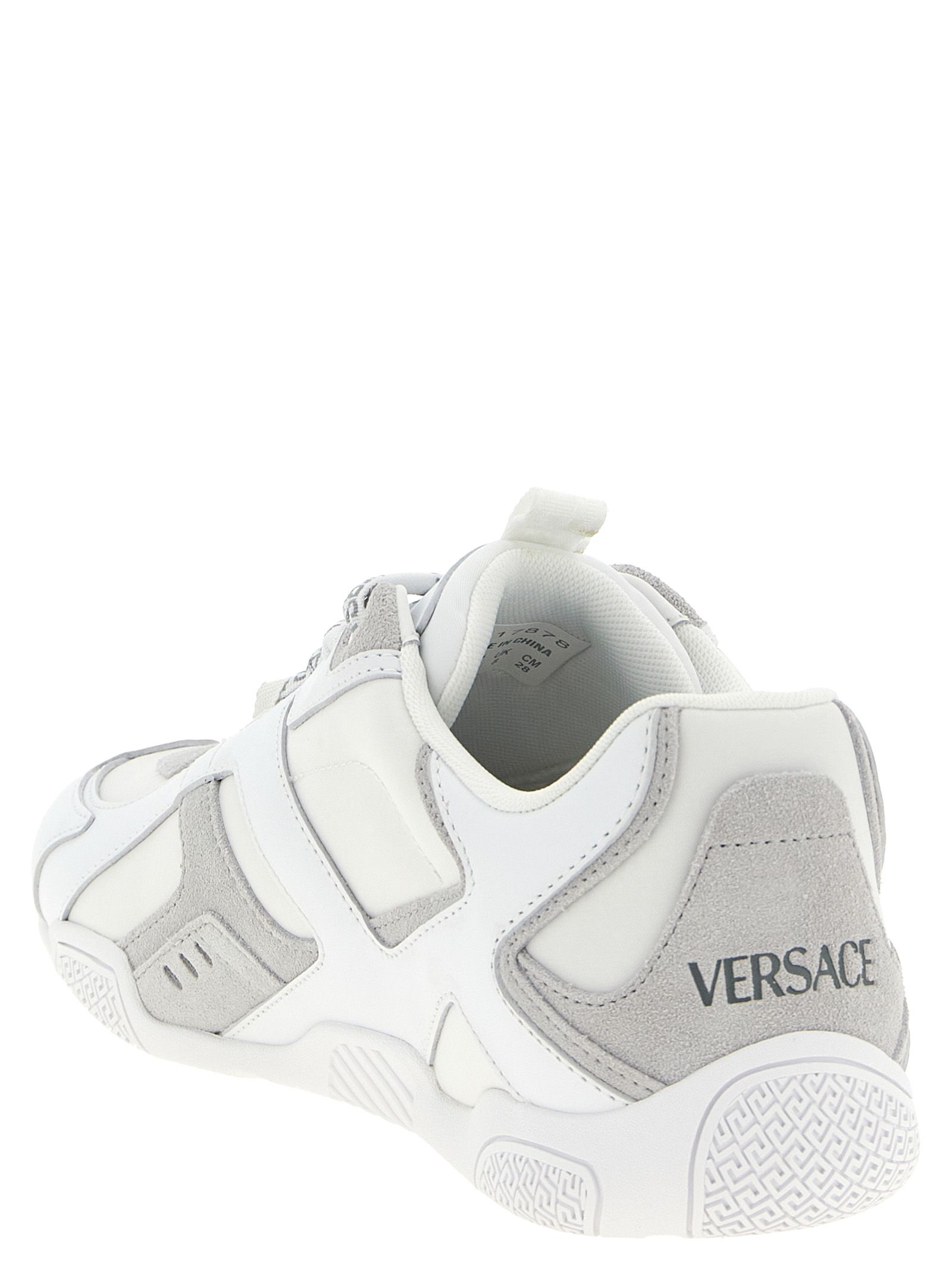 Calfskin Athletic Men's Sneakers - Versace - Modalova