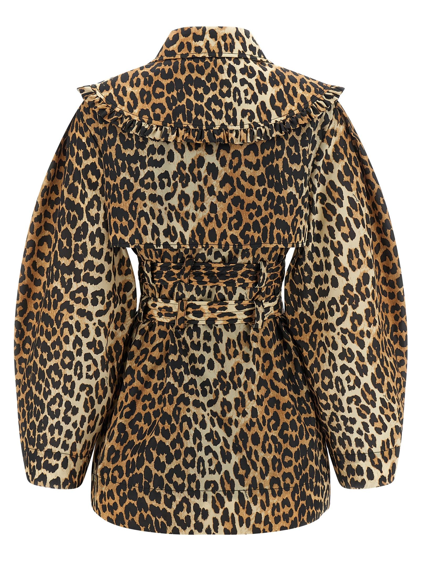 Recycled Polyamide Women's Coat - Ganni - Modalova