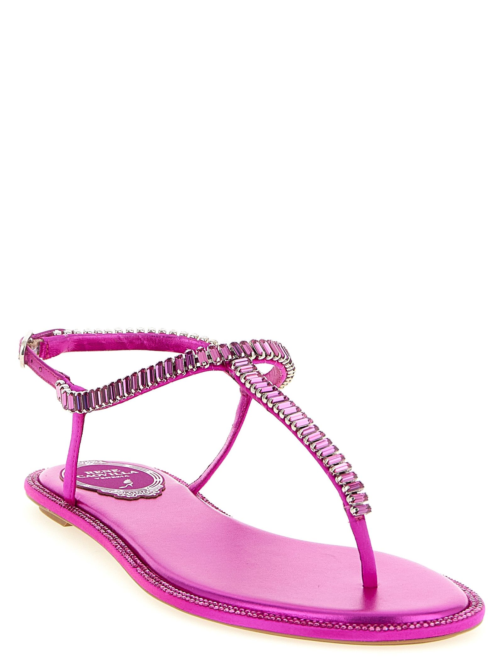 Viscose Flat Women's Sandals - RENE CAOVILLA - Modalova
