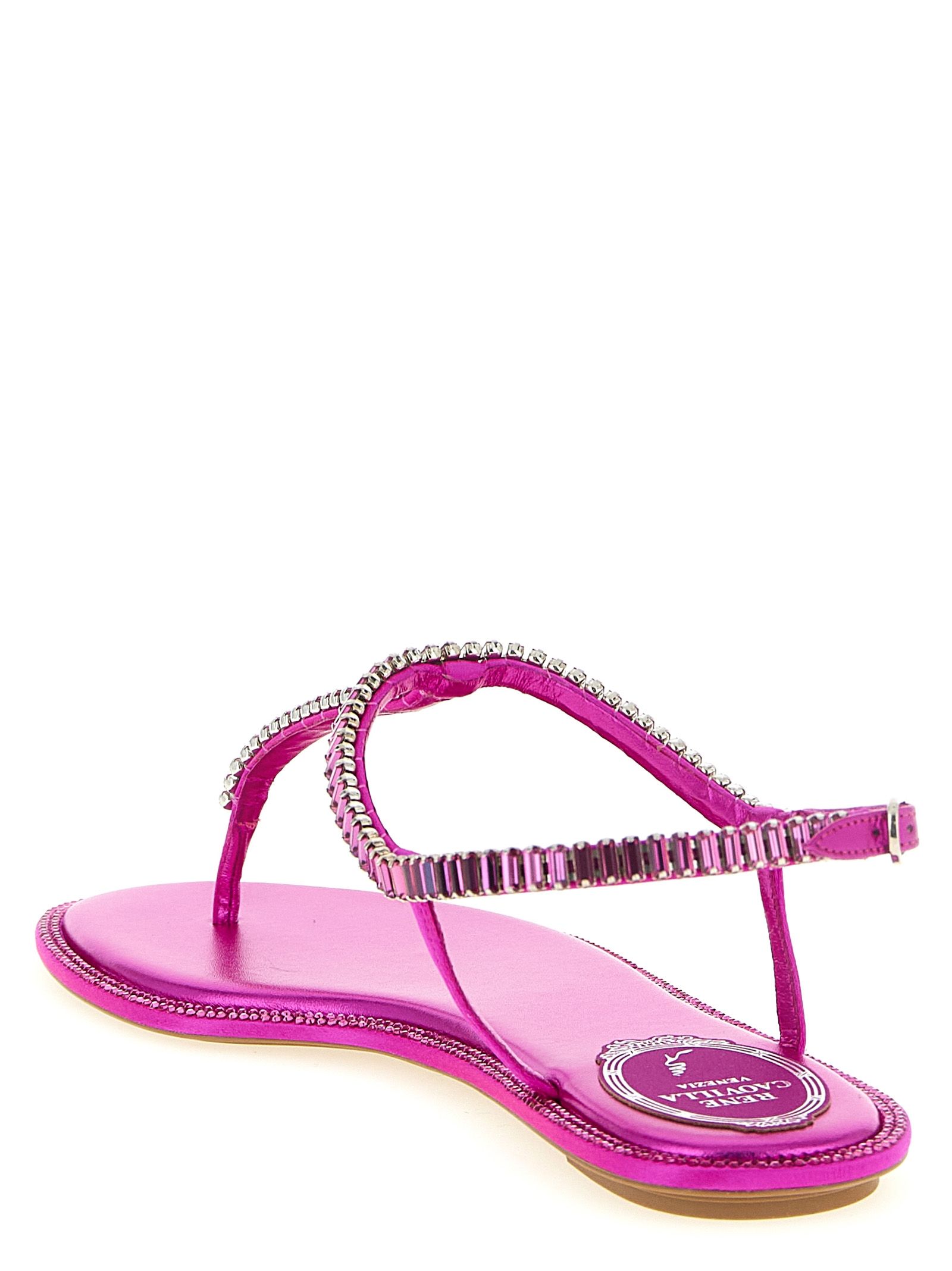 Viscose Flat Women's Sandals - RENE CAOVILLA - Modalova