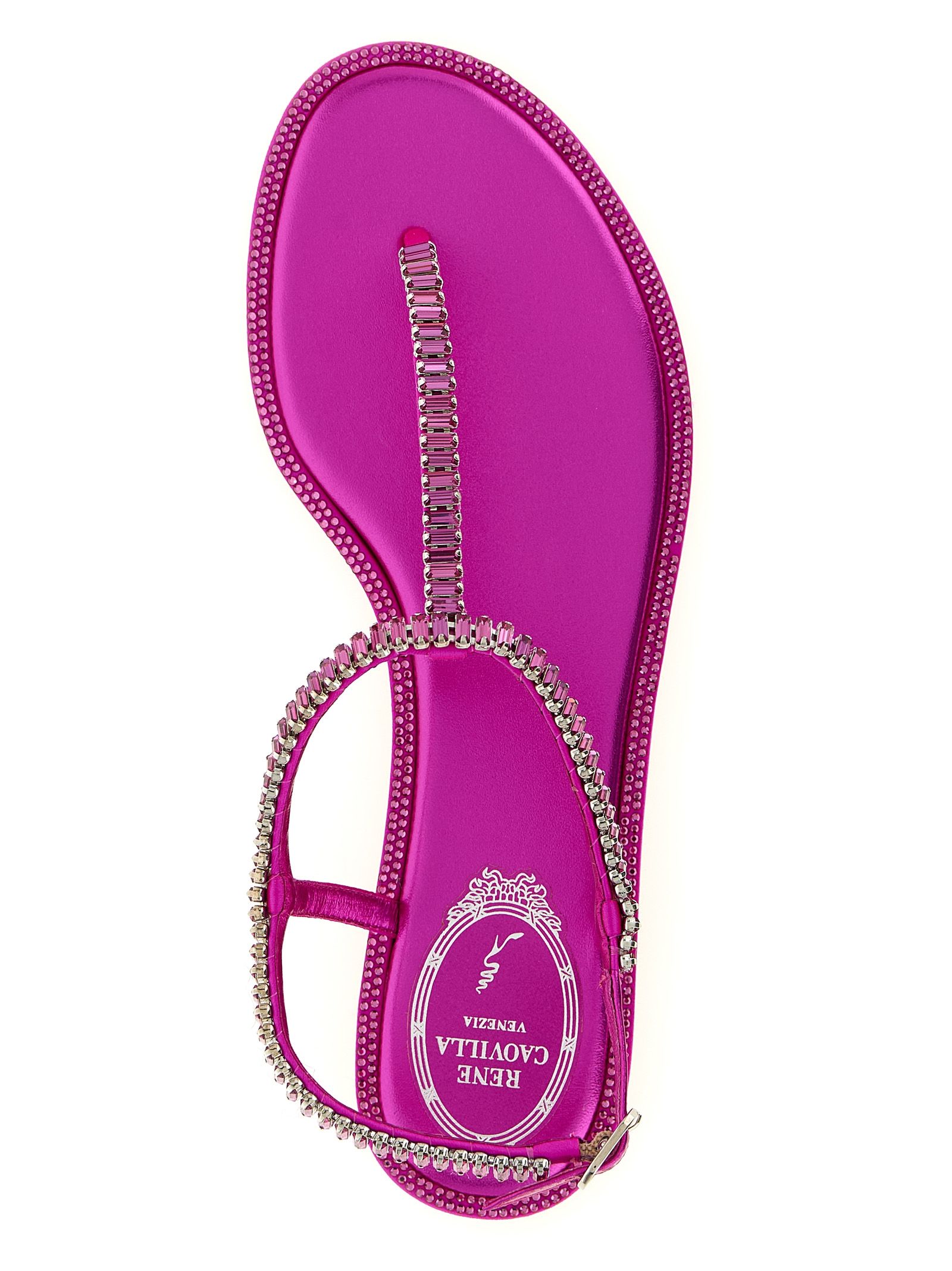 Viscose Flat Women's Sandals - RENE CAOVILLA - Modalova
