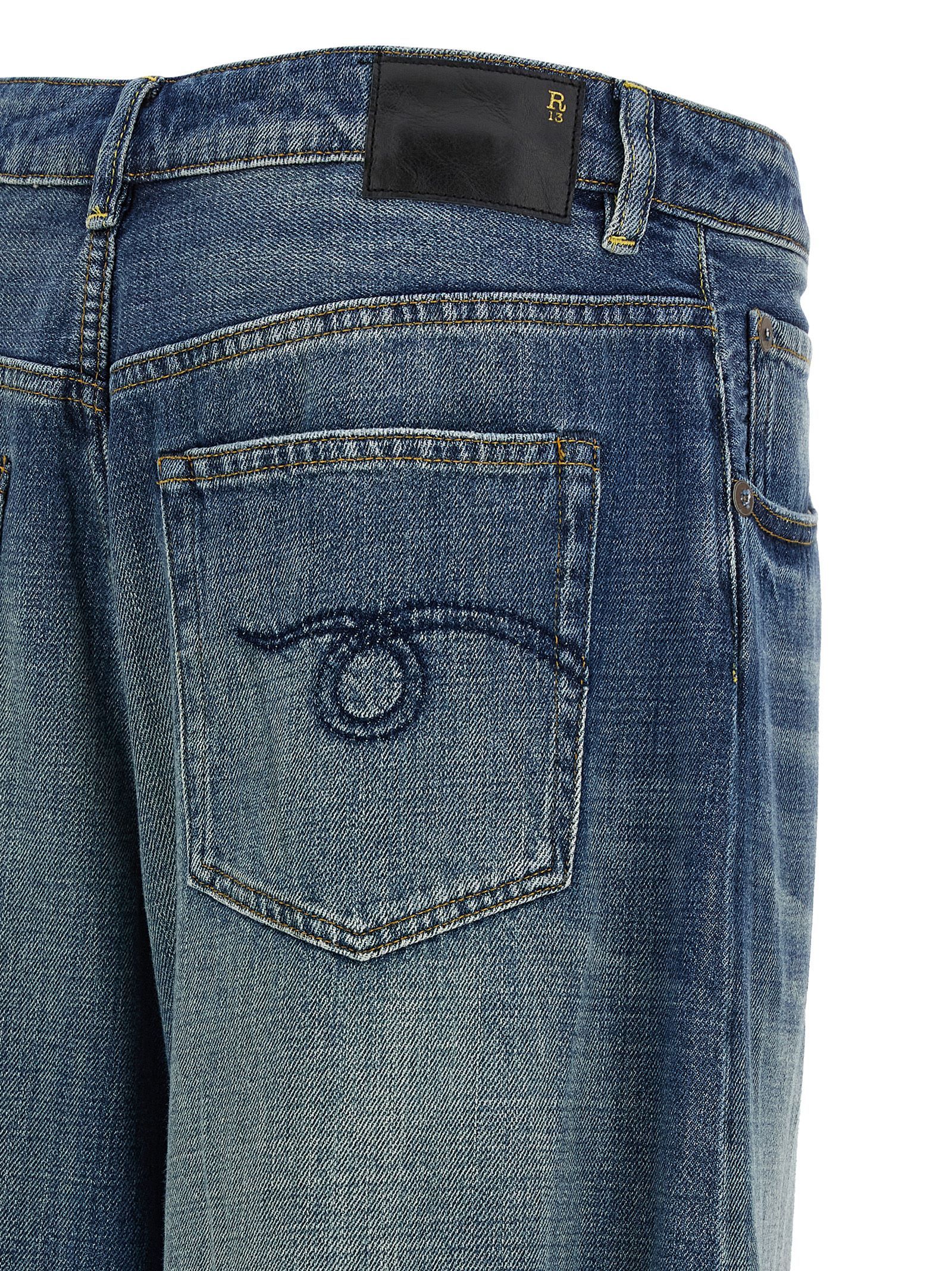 R13 Blue Cotton Jeans Women's Denim - R13 - Modalova