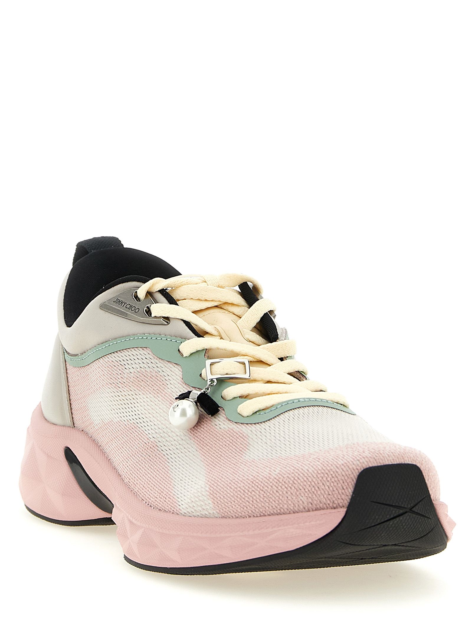 Tencel Athletic Women's Sneakers - Jimmy Choo - Modalova