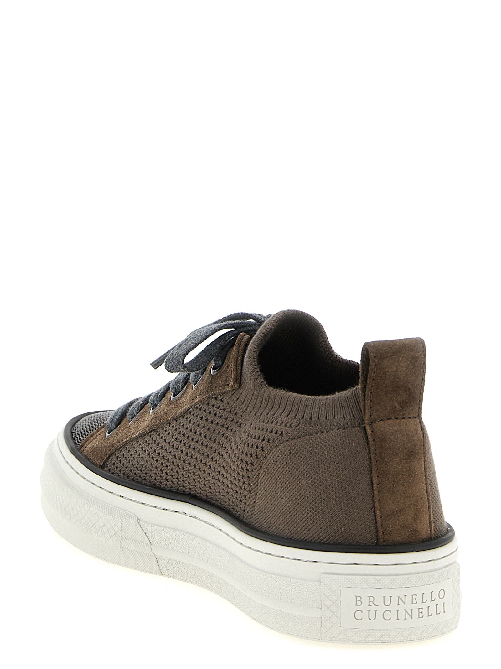 Cotton Low Top Women's Sneakers - Brunello Cucinelli - Modalova