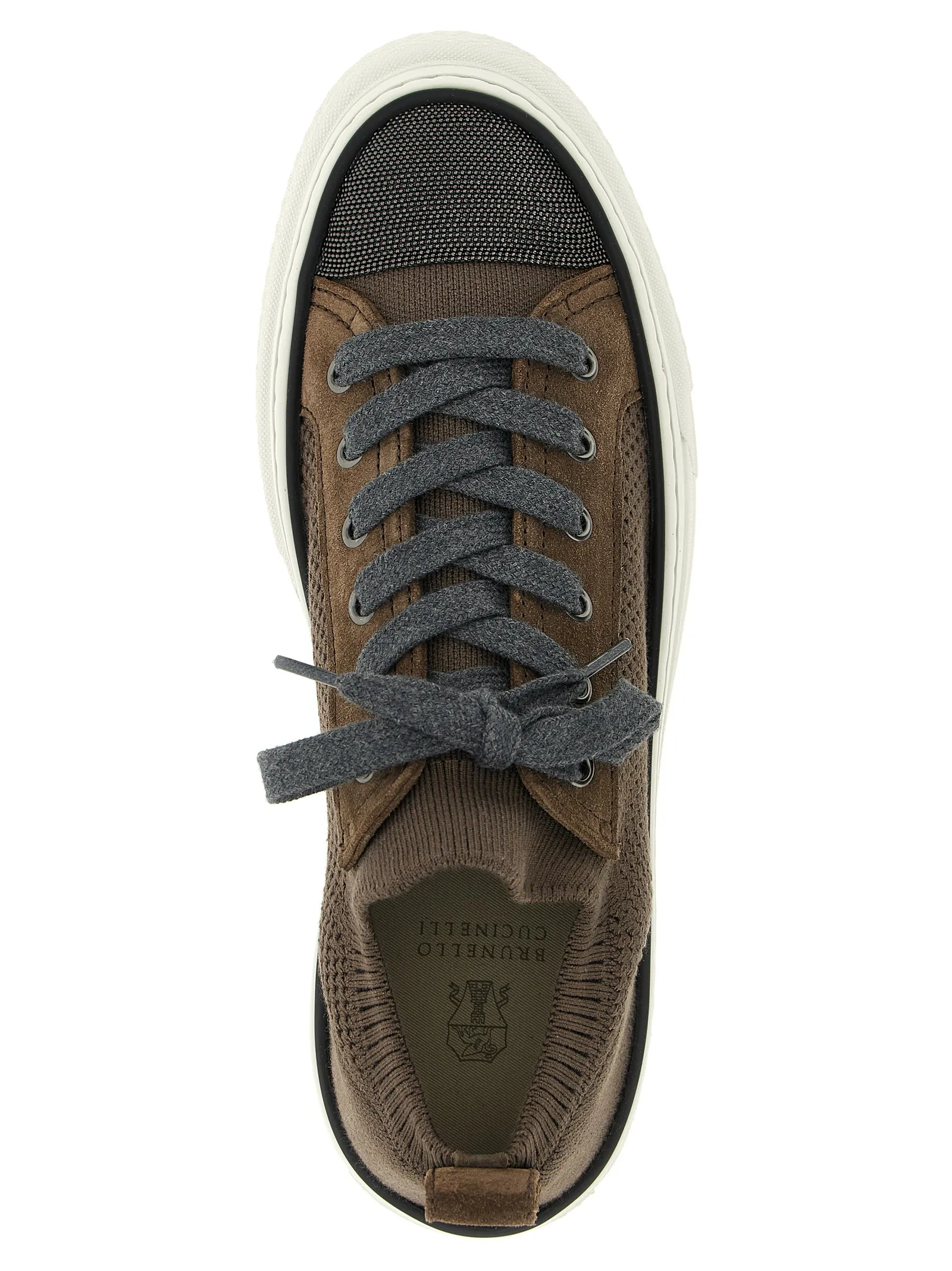 Cotton Low Top Women's Sneakers - Brunello Cucinelli - Modalova