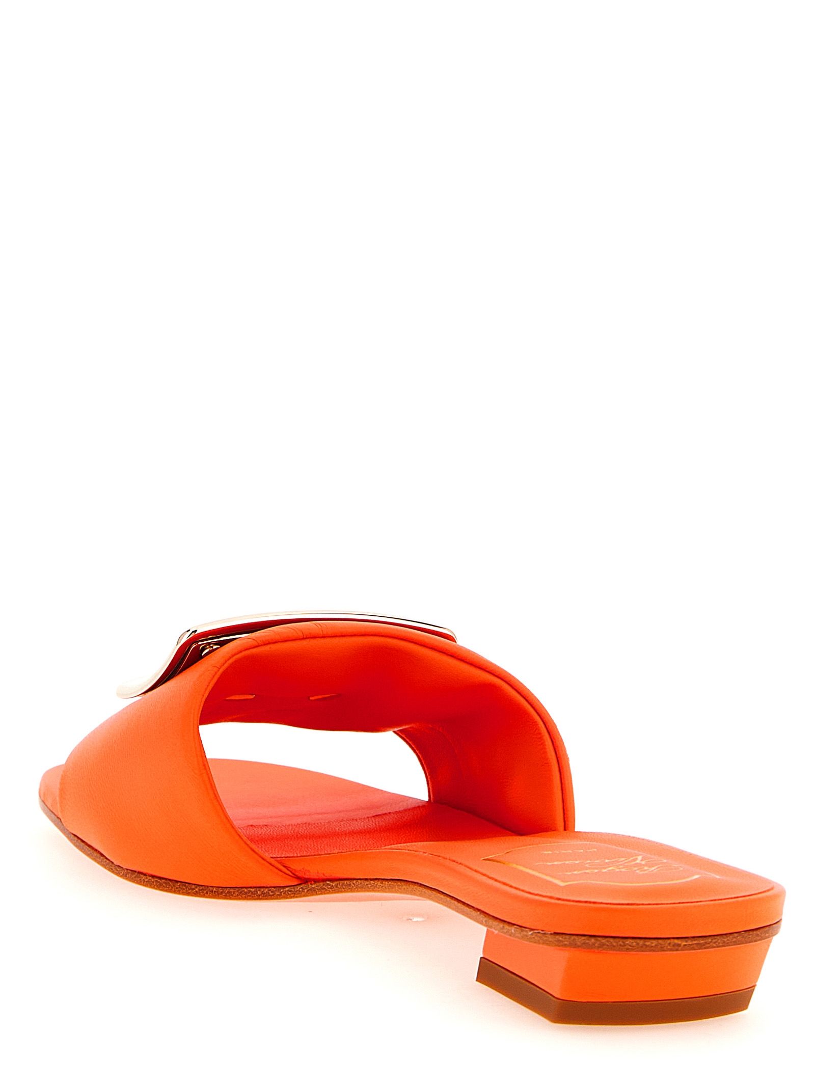 Lamb Leather Mid Heel Women's Pumps - Roger Vivier - Modalova