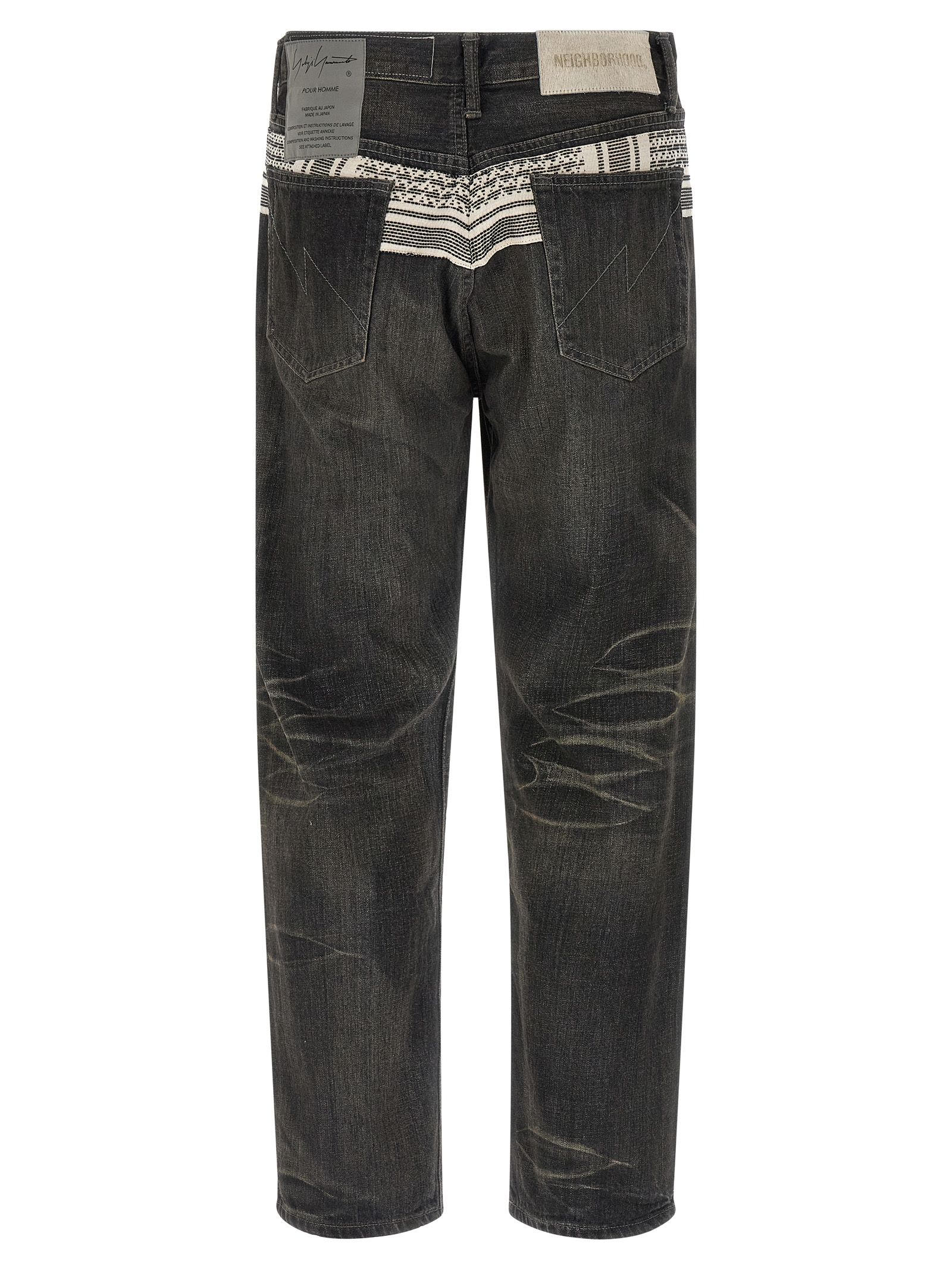 Cotton Tapered Men's Jeans - Yohji Yamamoto - Modalova
