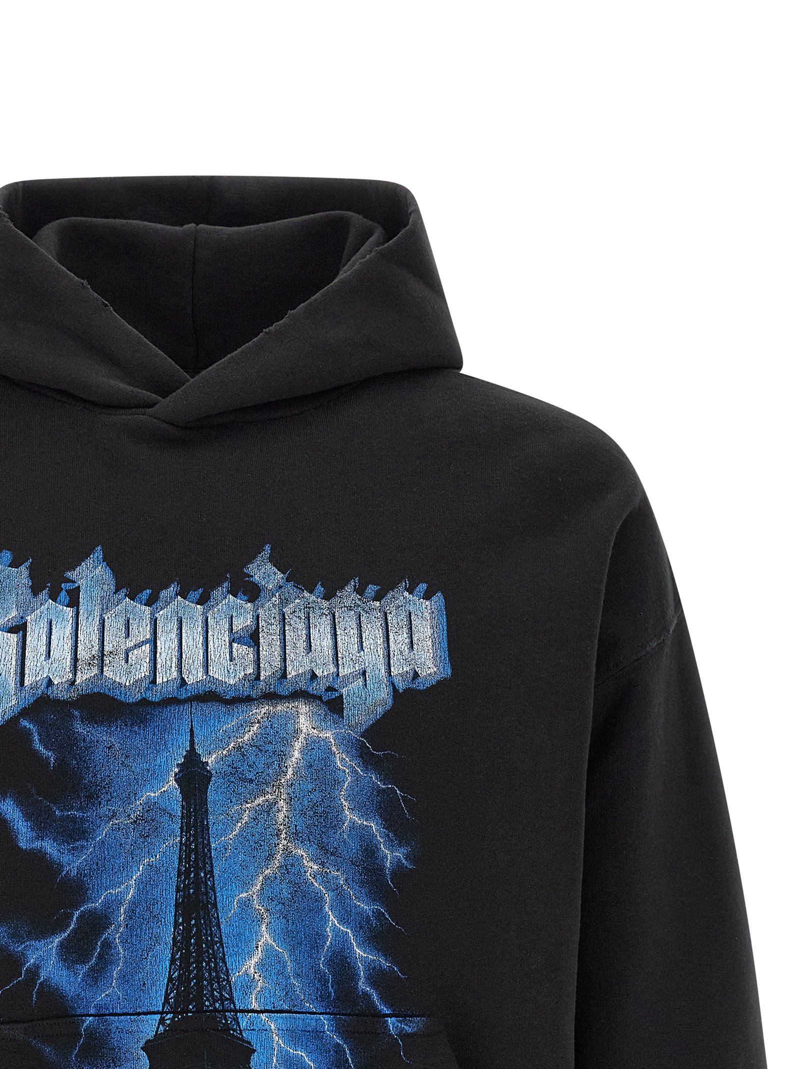 Cotton Men's Sweatshirt - Balenciaga - Modalova