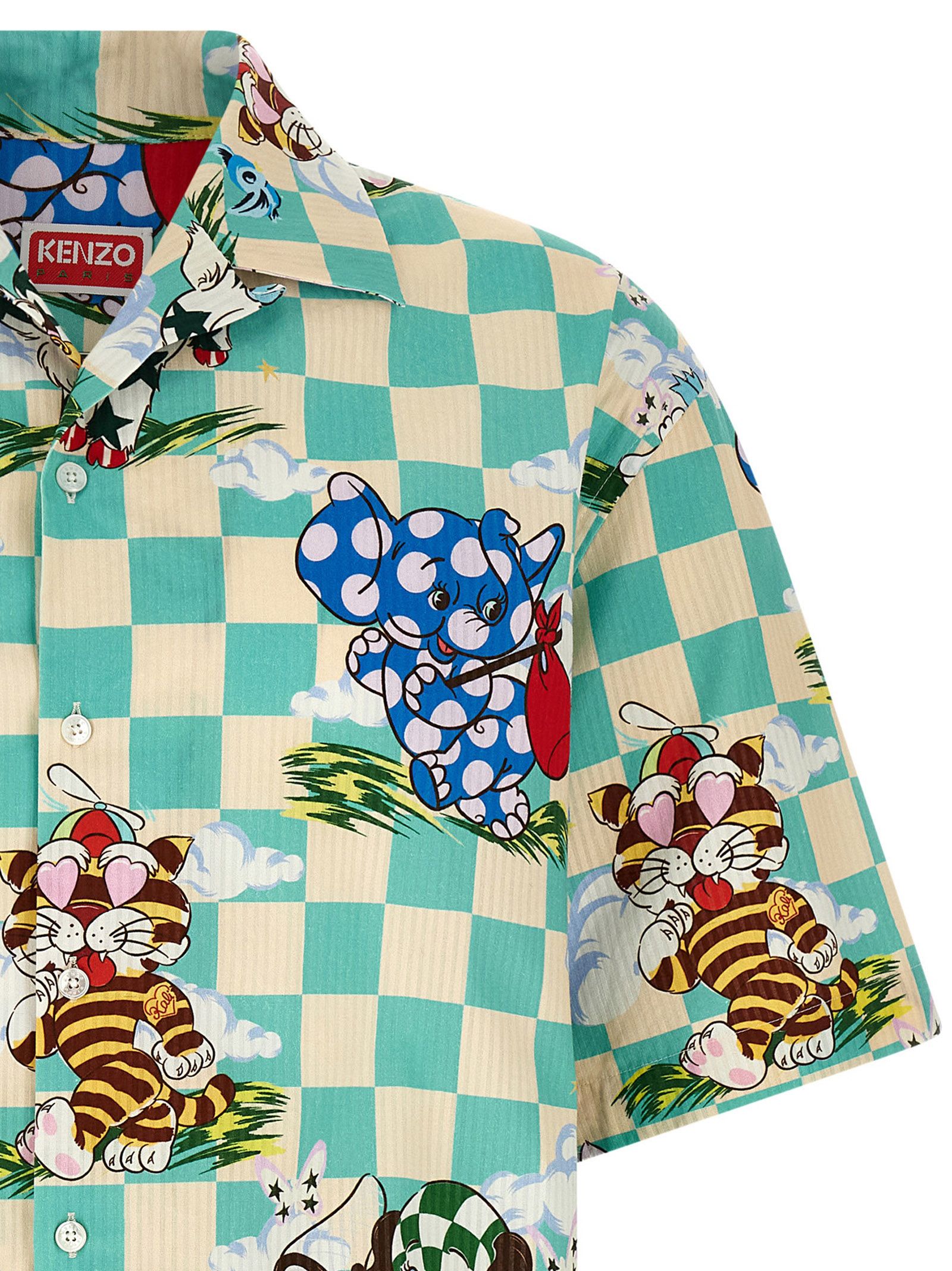 Cotton Men's Blouse - Kenzo - Modalova
