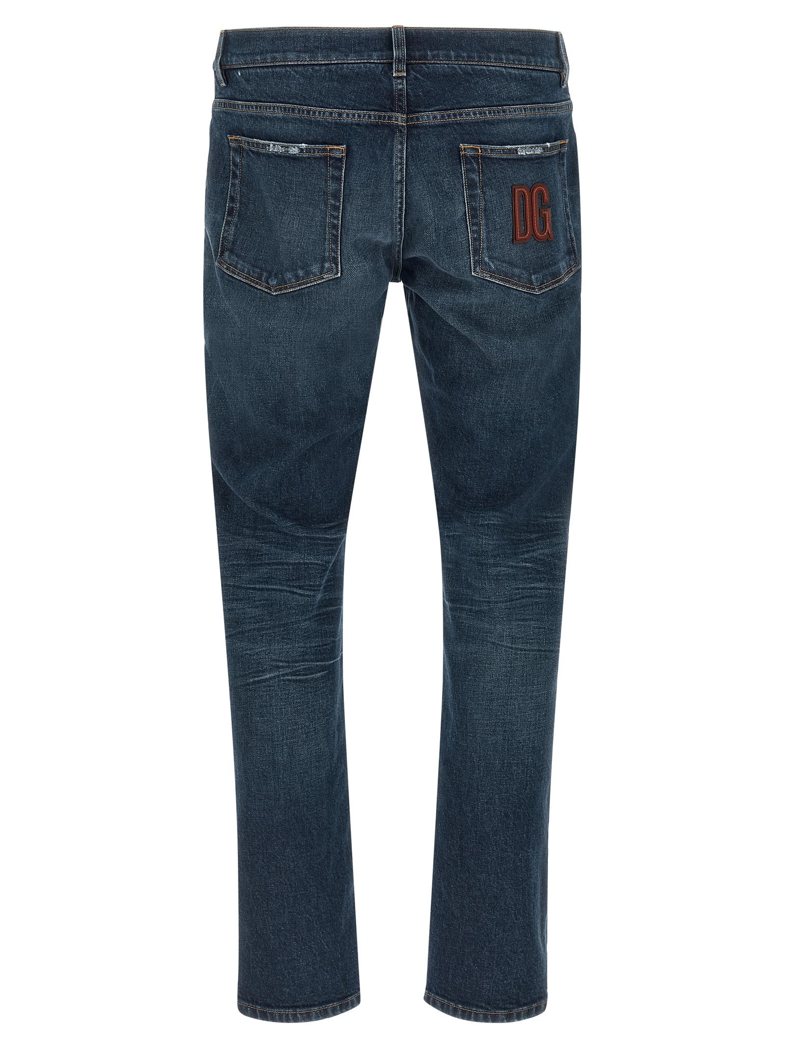 Cotton Jeans Men's Denim - Dolce & Gabbana - Modalova