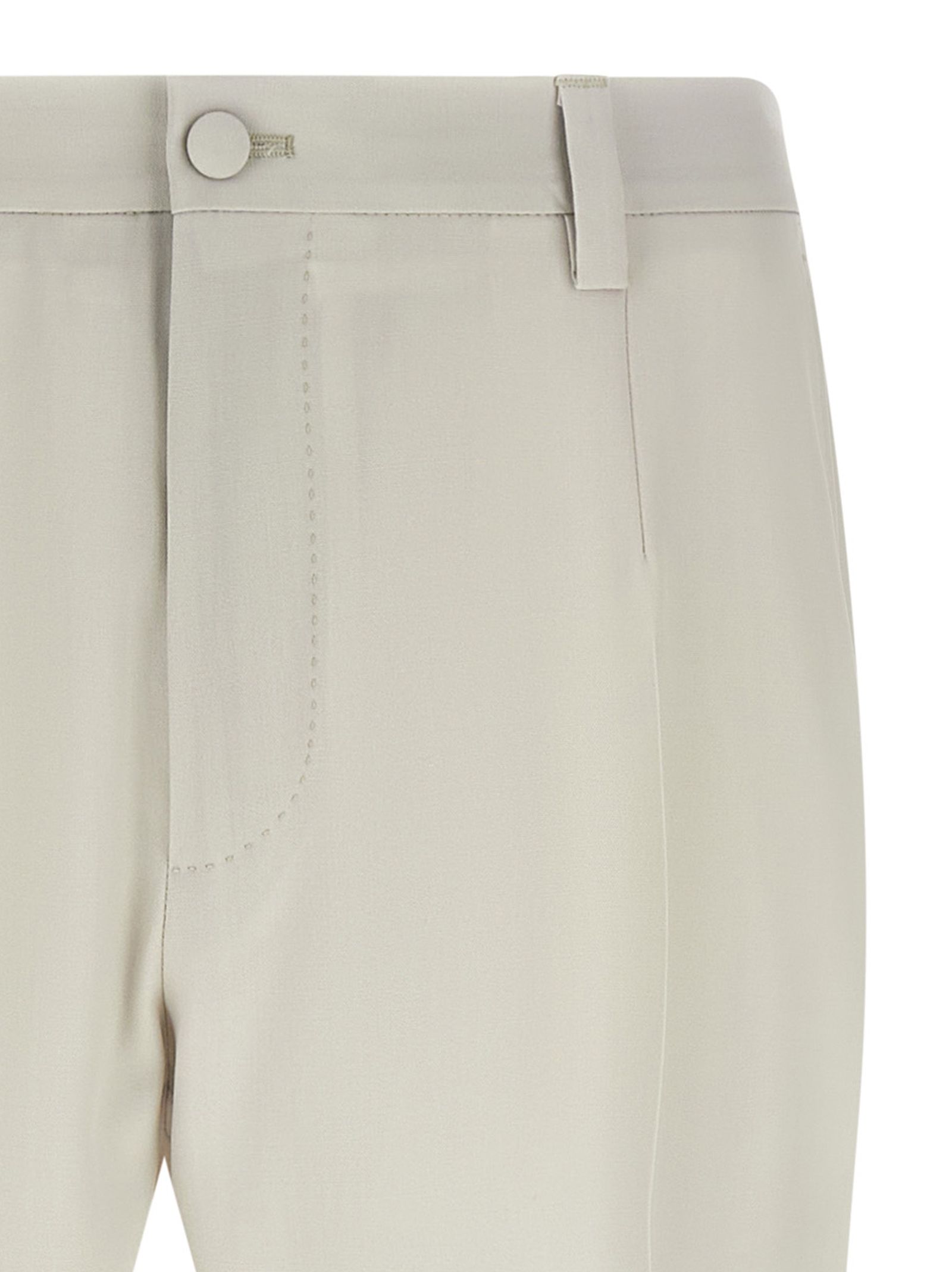 Virgin Wool Dress Men's Pants - Dolce & Gabbana - Modalova