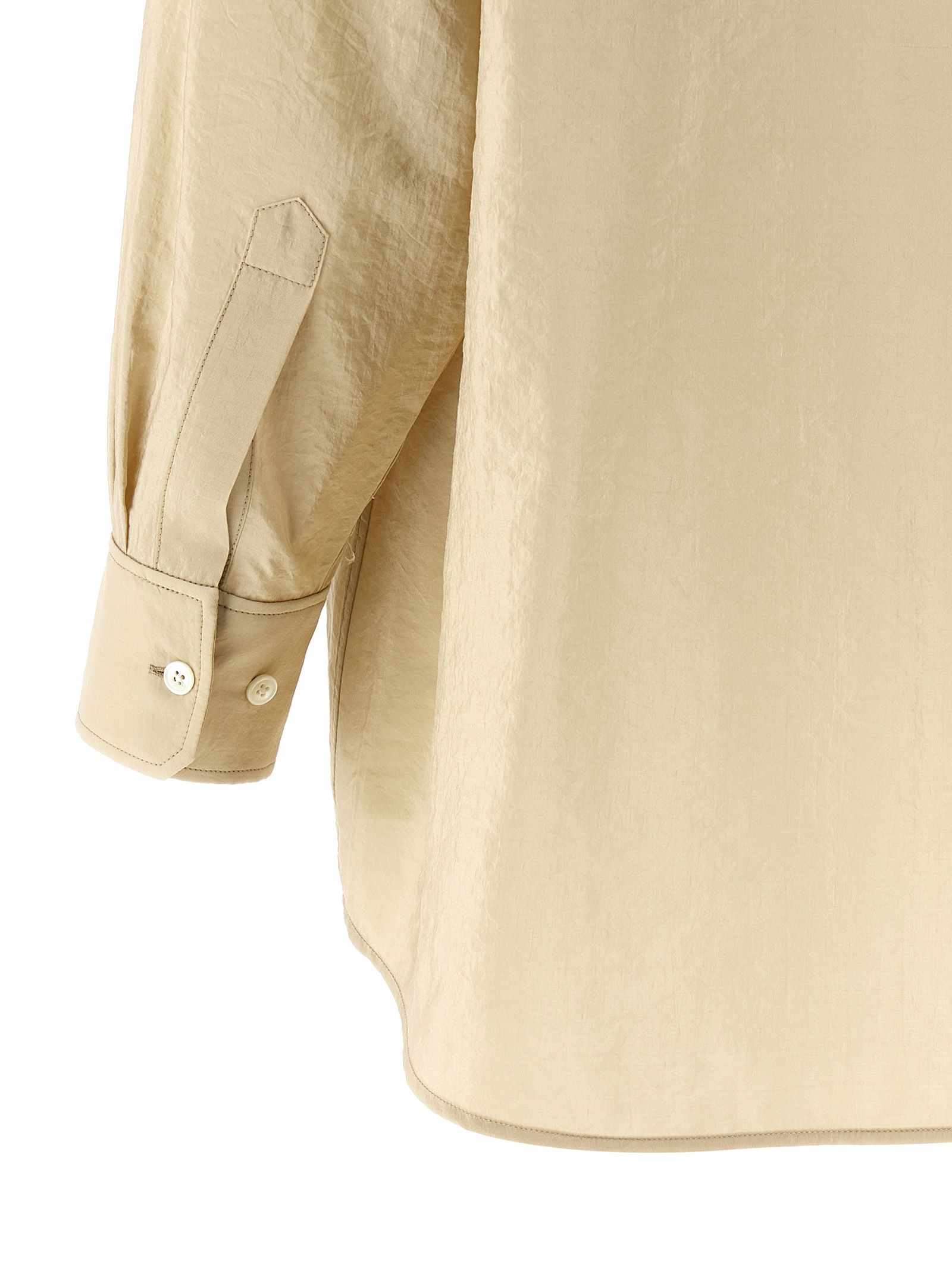 Lemaire Beige Silk Women's Blouse - Lemaire - Modalova