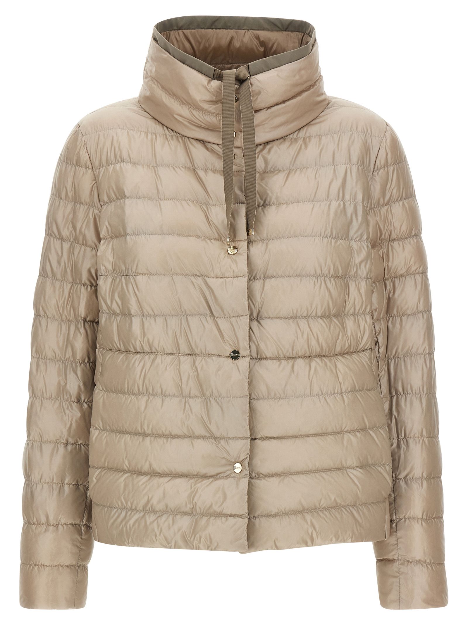 Polyamide Full-Length Women's Jacket - Herno - Modalova