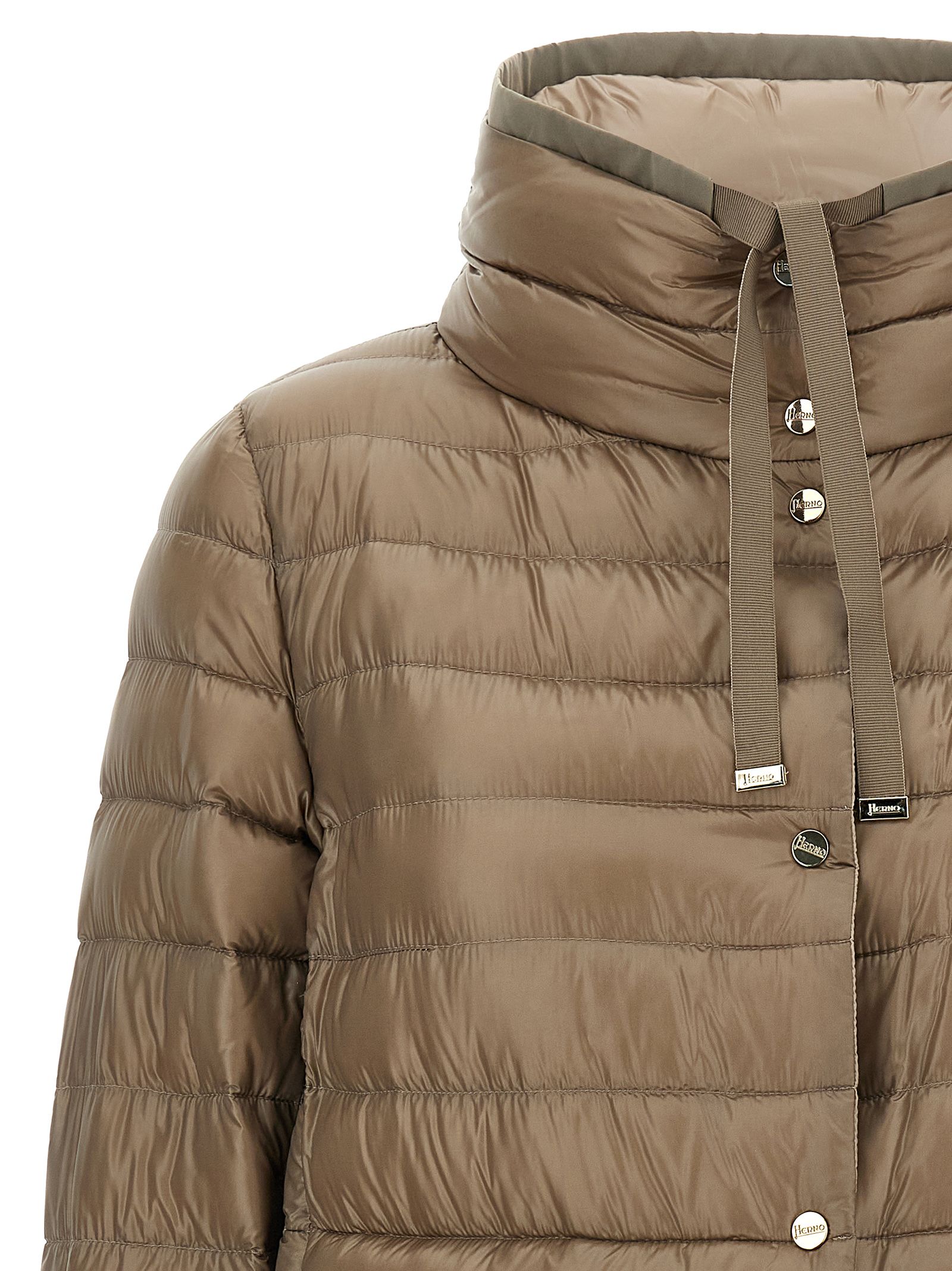 Polyamide Full-Length Women's Jacket - Herno - Modalova