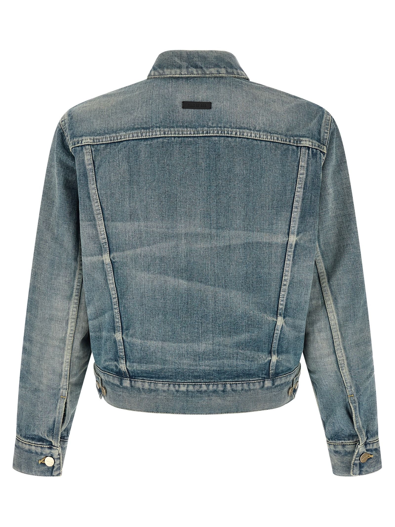 Cotton Denim Men's Jacket - Fear Of God - Modalova
