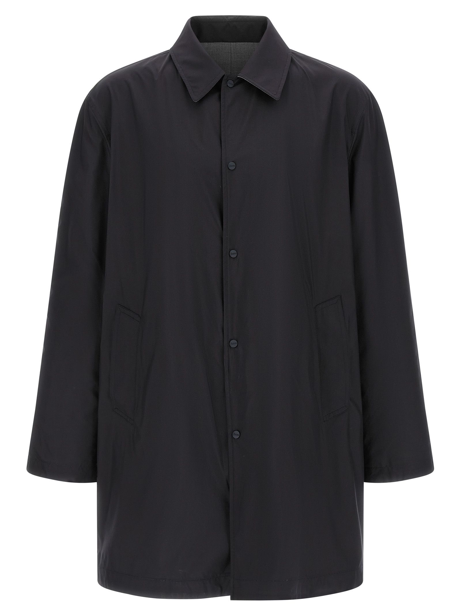 Polyester Men's Coat - Herno - Modalova