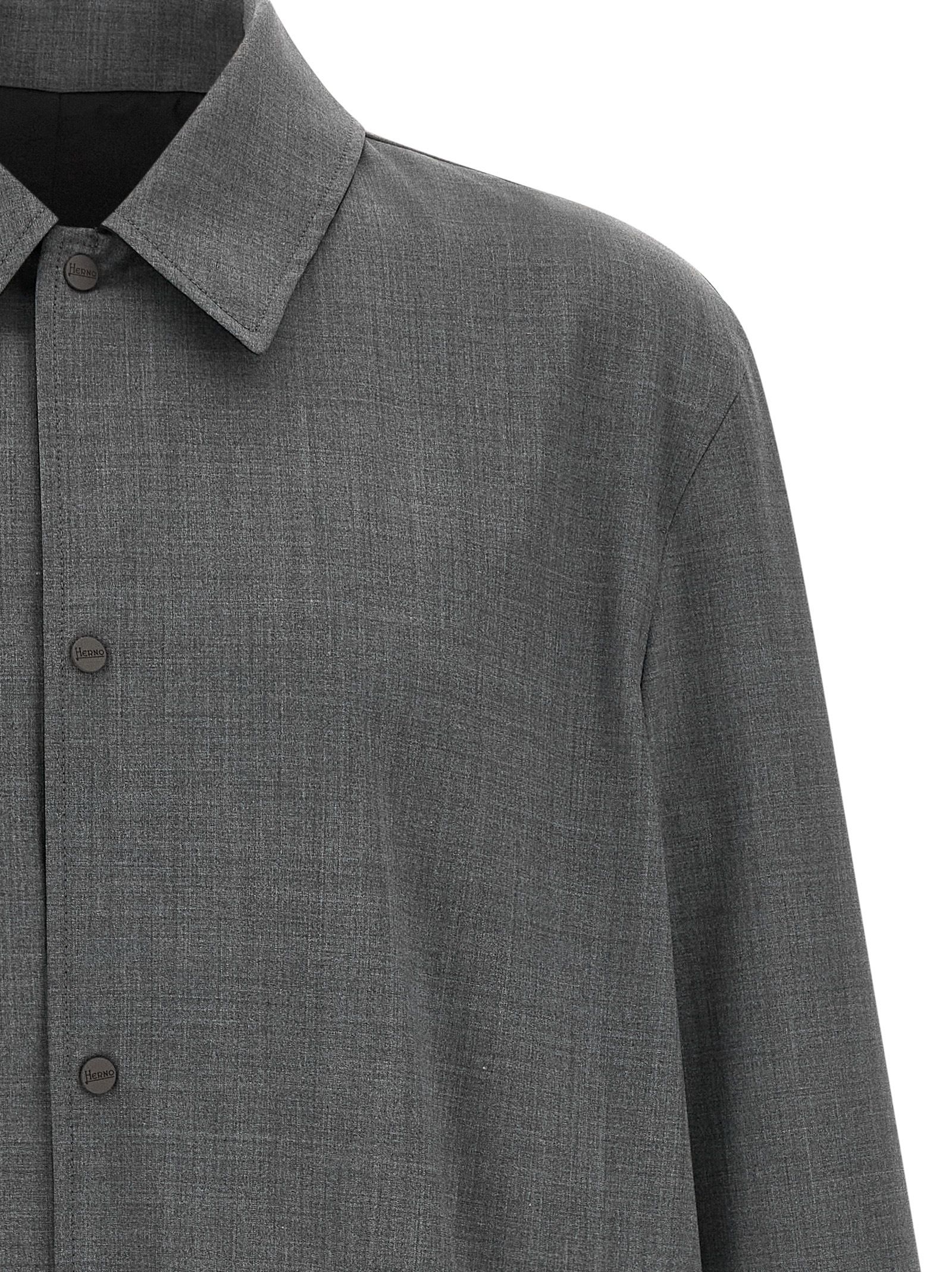 Polyester Men's Coat - Herno - Modalova